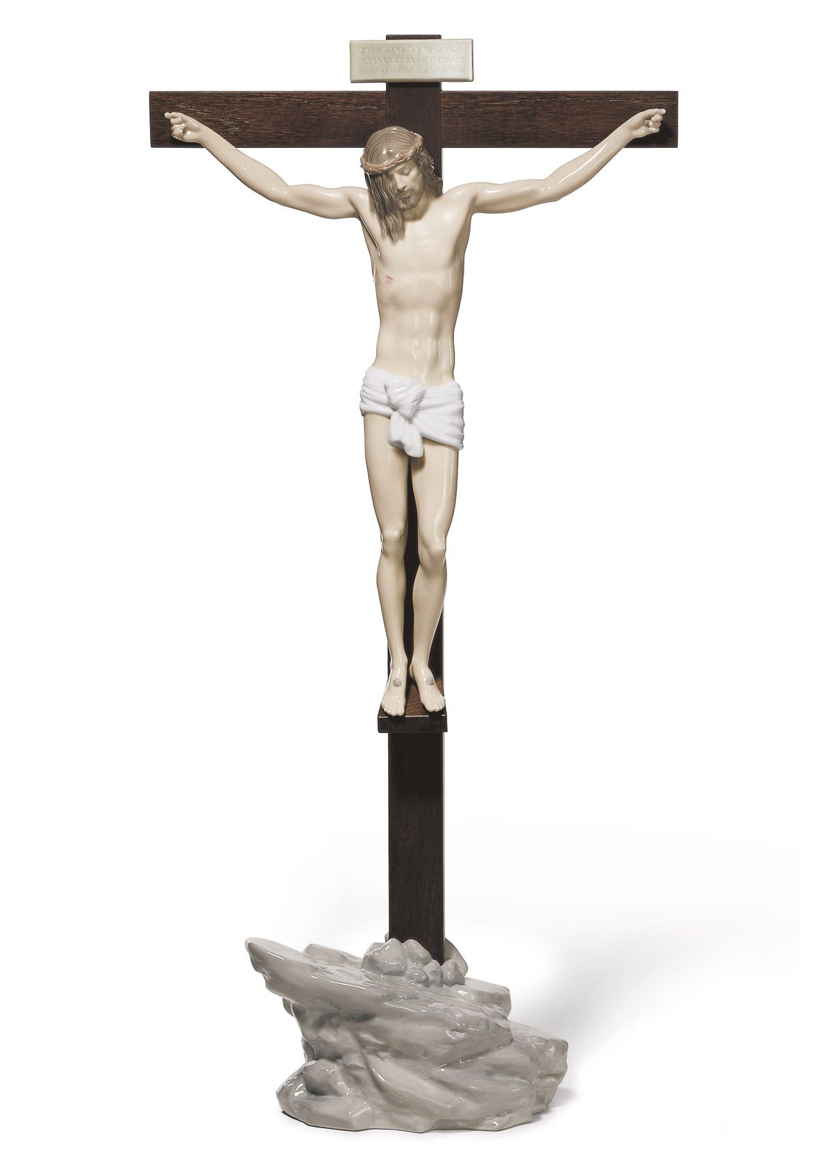 Our Saviour Crucifix Figurine Tabletop | Lladró® USA