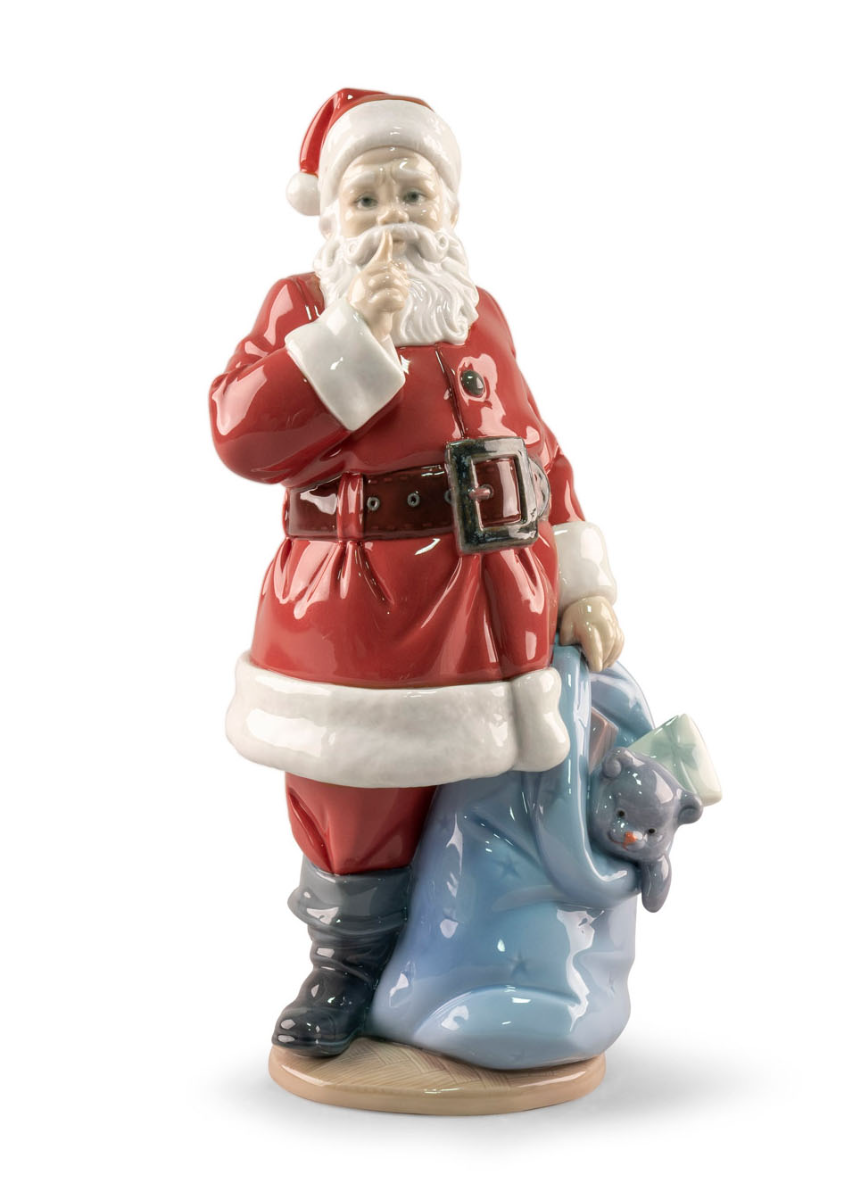 Babbo Natale è qui Figurina