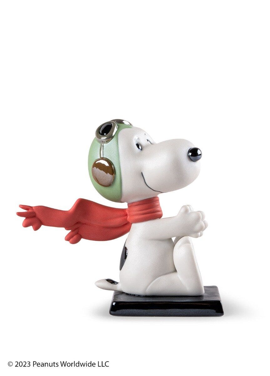 Snoopyâ„¢ Flying Ace Sculpture