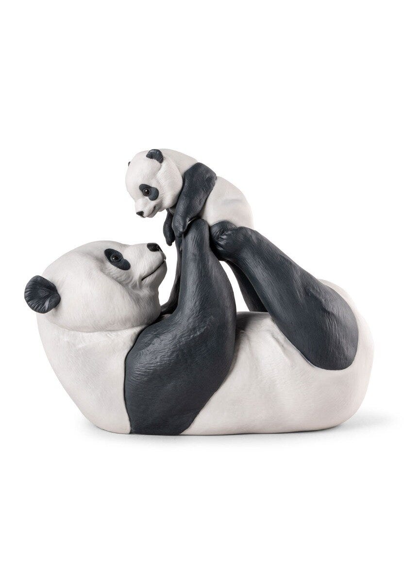 Mommy Panda Sculpture