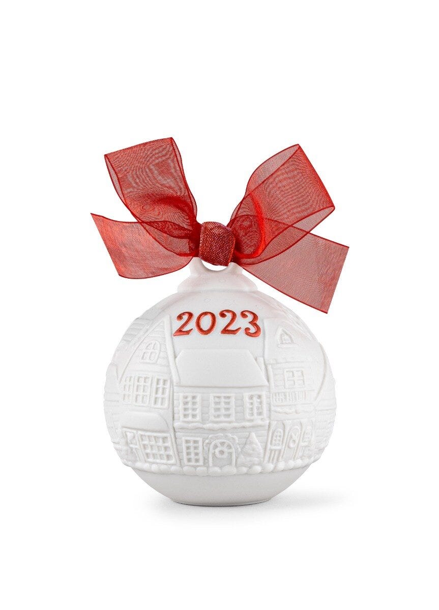 Palla di Natale 2023 (rosso Re-Deco)