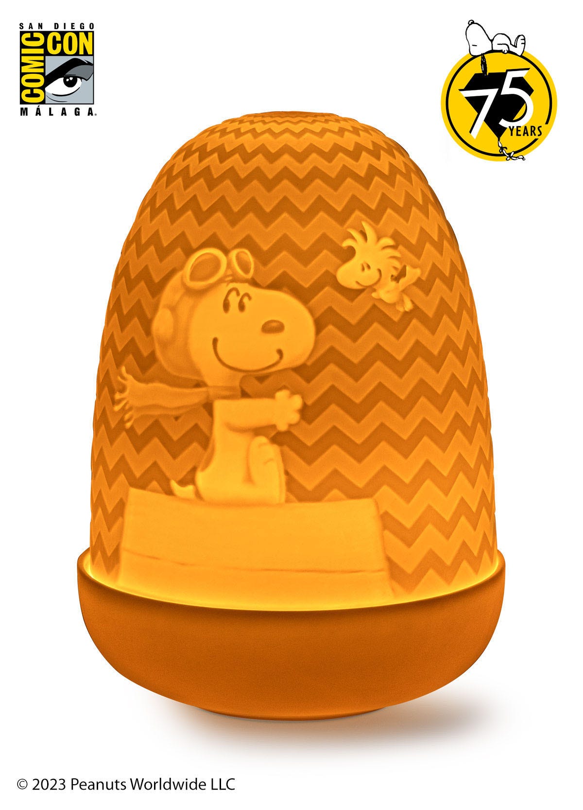 美品LLADROランプライトpeanutsスヌーピー Snoopy™ Dome table lamp | Lladró® USA