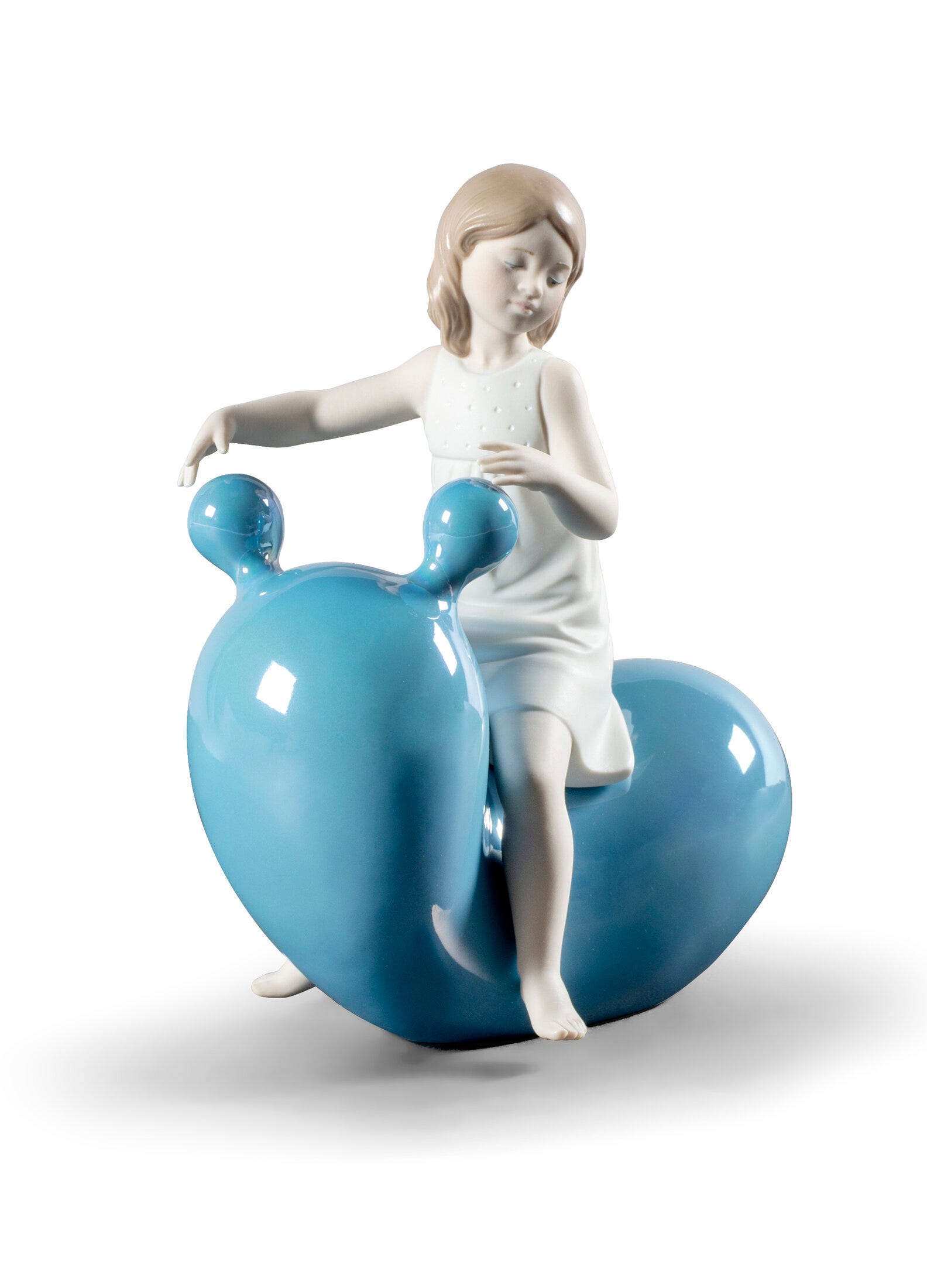 リヤドロ　バルーンセラー 専用未使用 リヤドロ lladro 「 natural freedom」8231