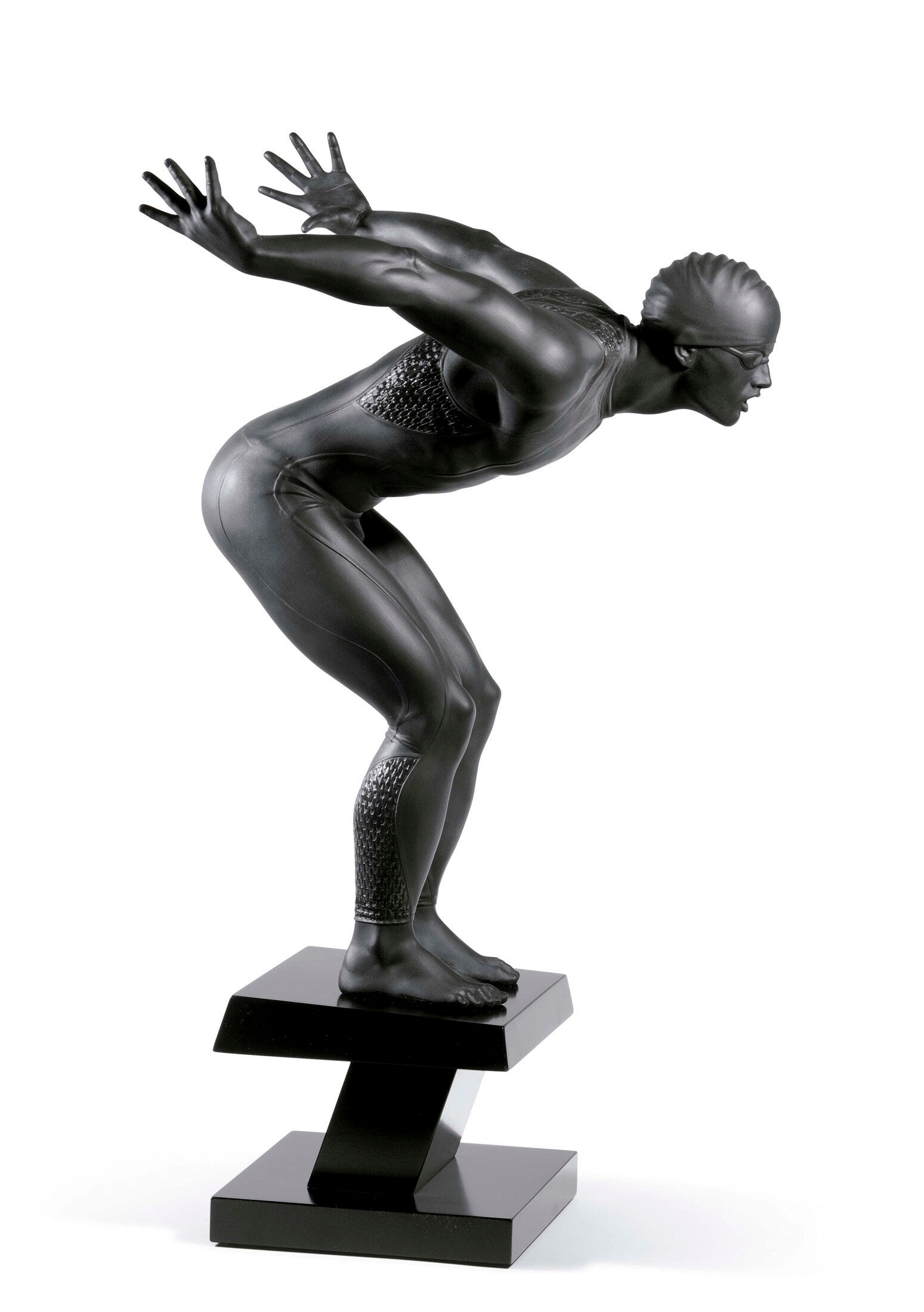 Swimmer (black) | Lladró® USA