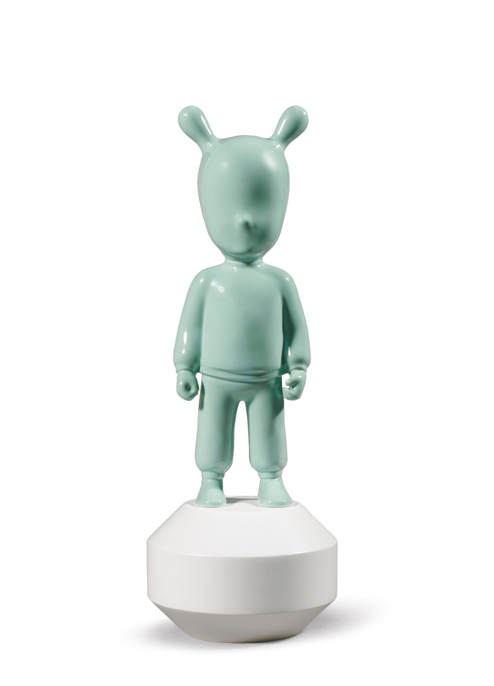 The Green Guest Figurine. Small Model. - Lladro-USA