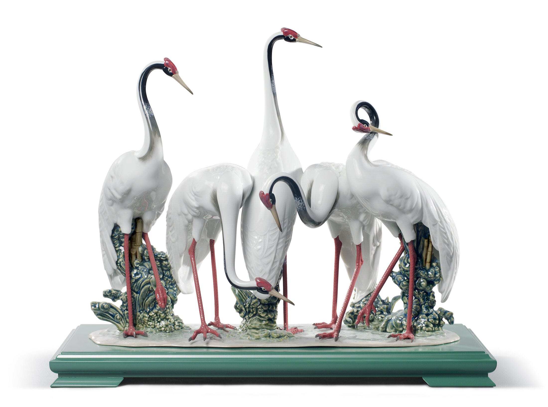 Scultura Stormo di Gru. Edizione limitata