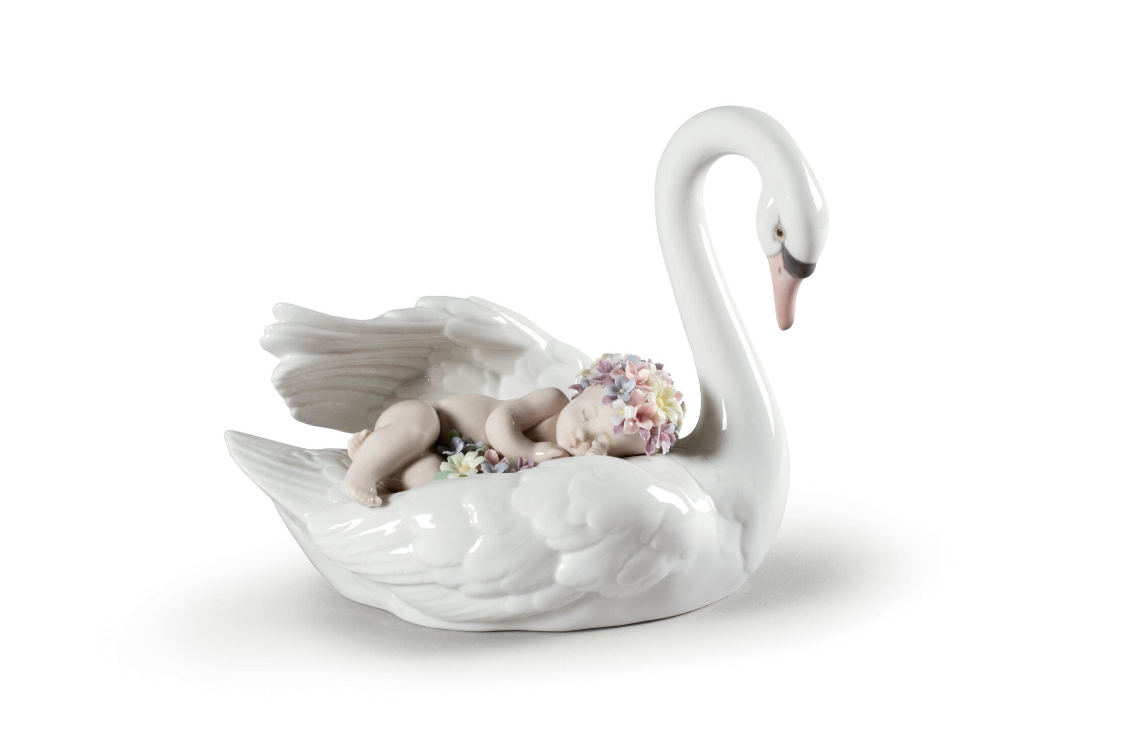 Drifting through Dreamland Swan Figurine