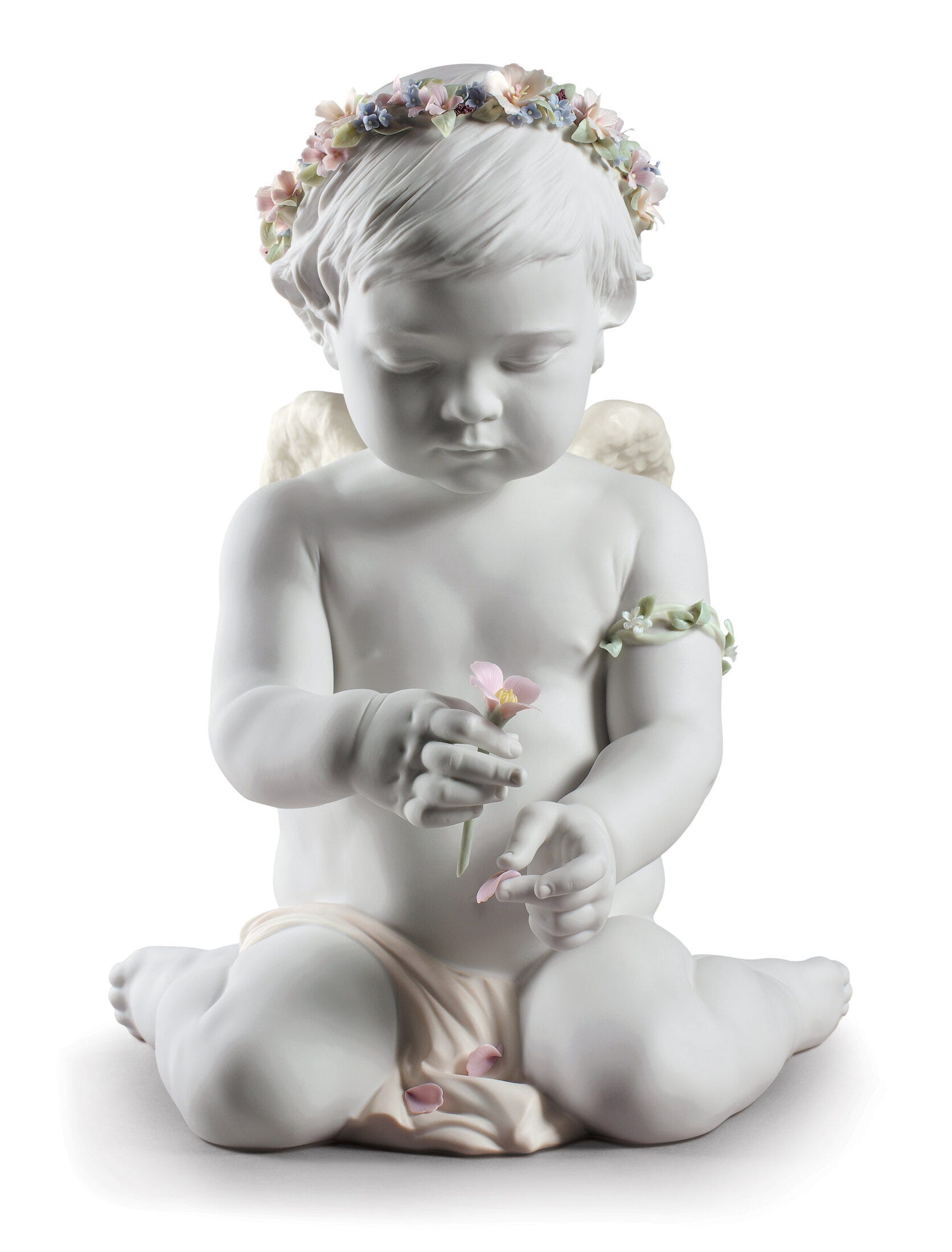 Cherub of Our Love Angel Figurine. Limited Edition