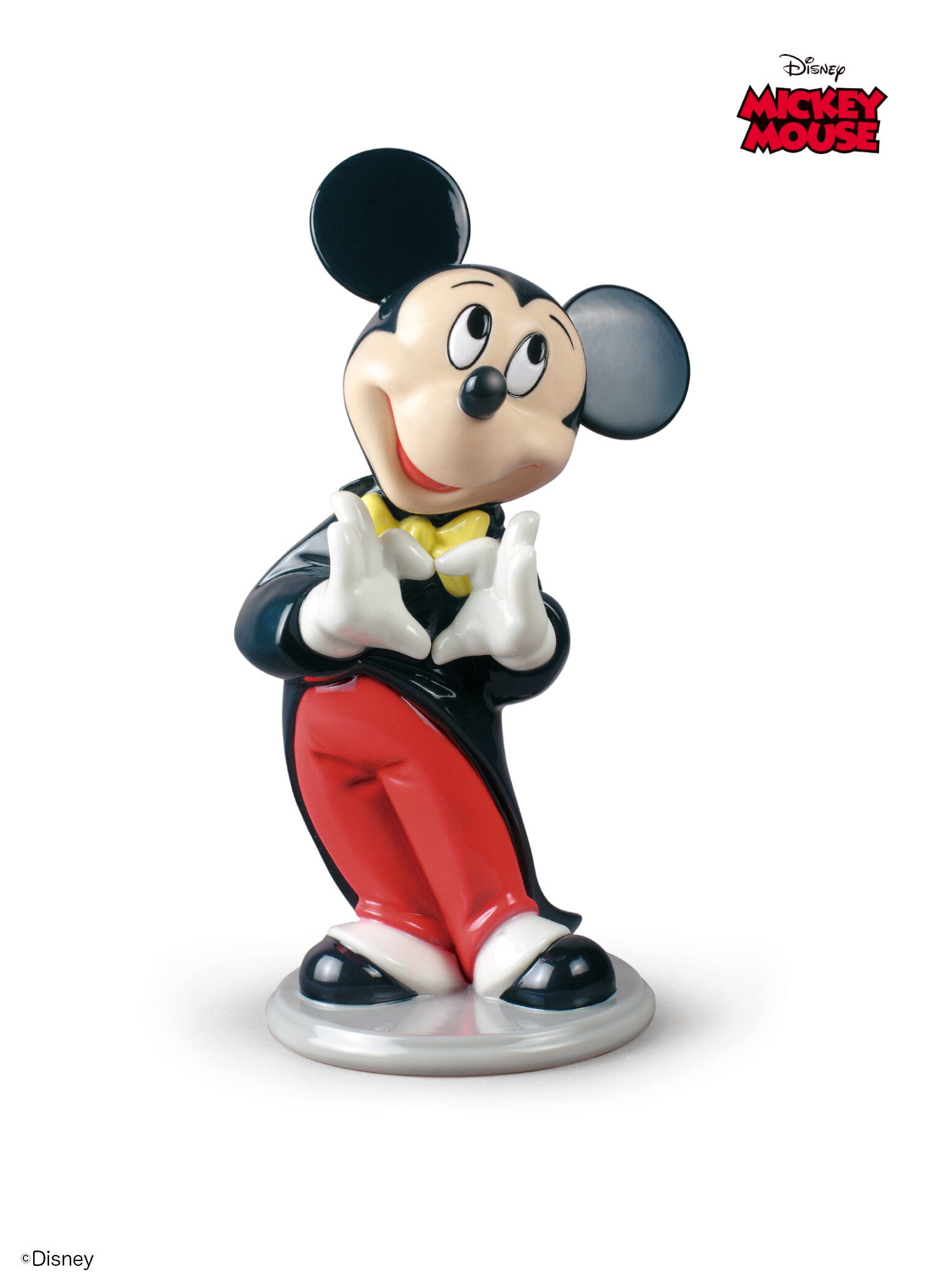 Neighborhood cube ancestor Mickey Mouse Figurine - Lladro-USA