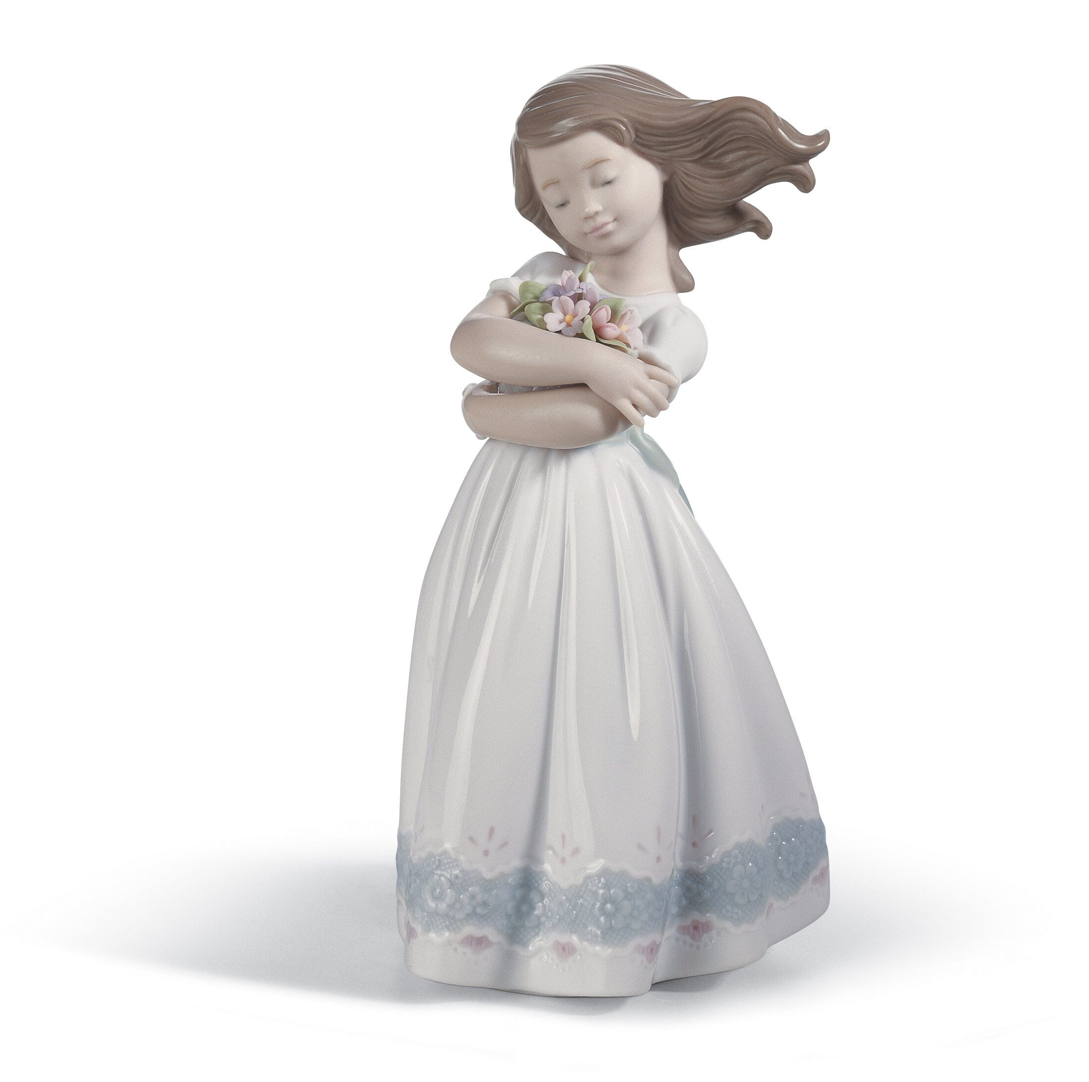 Figurina ragazza tenera innocenza