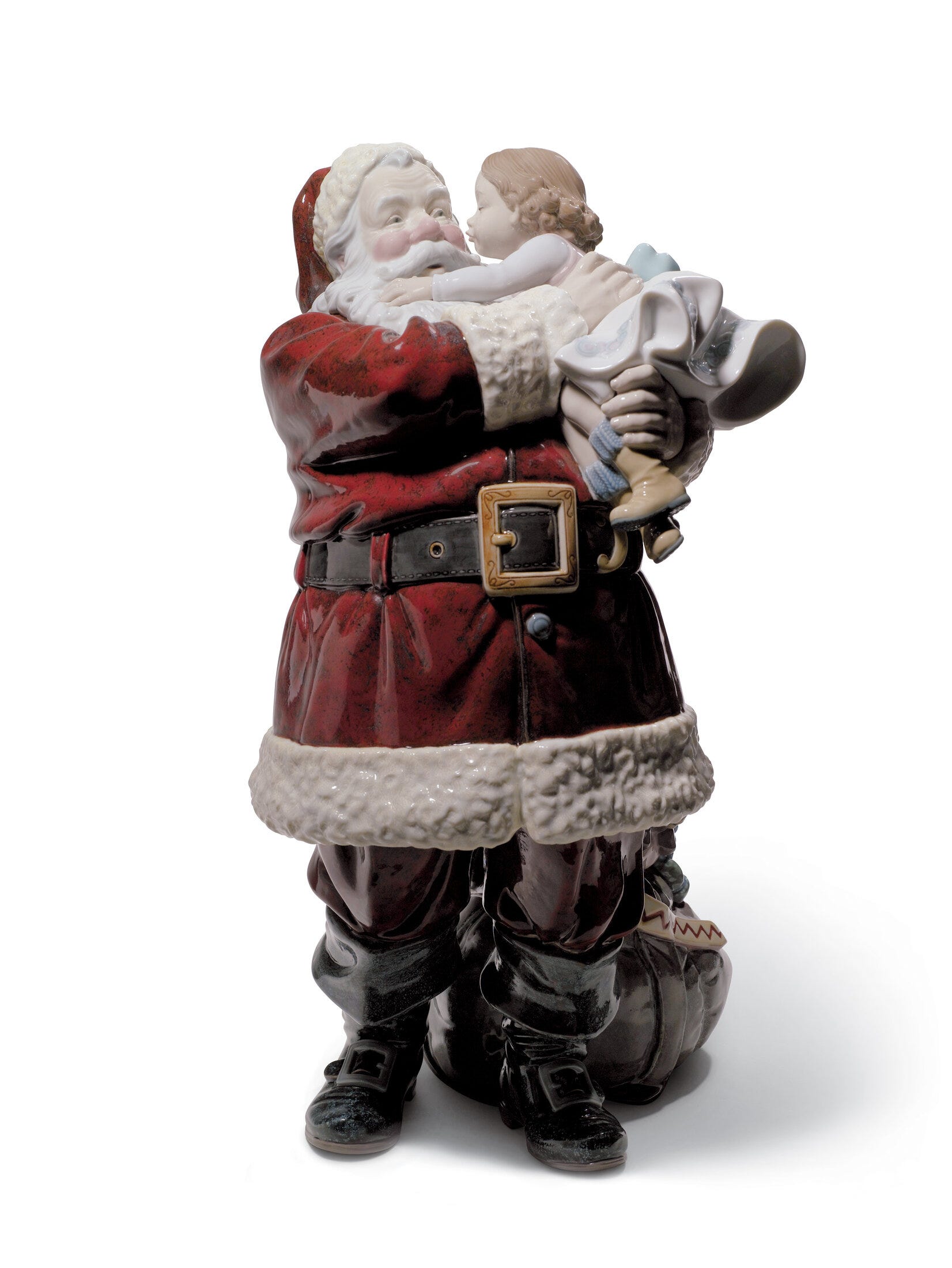 Santa I've Been Good! Figurine. Limited Edition