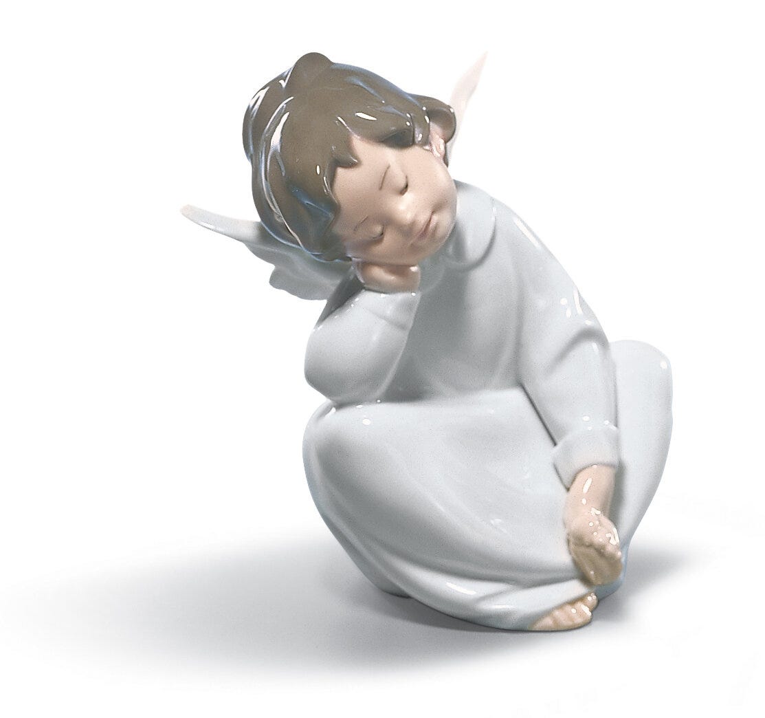 Angel Dreaming Figurine