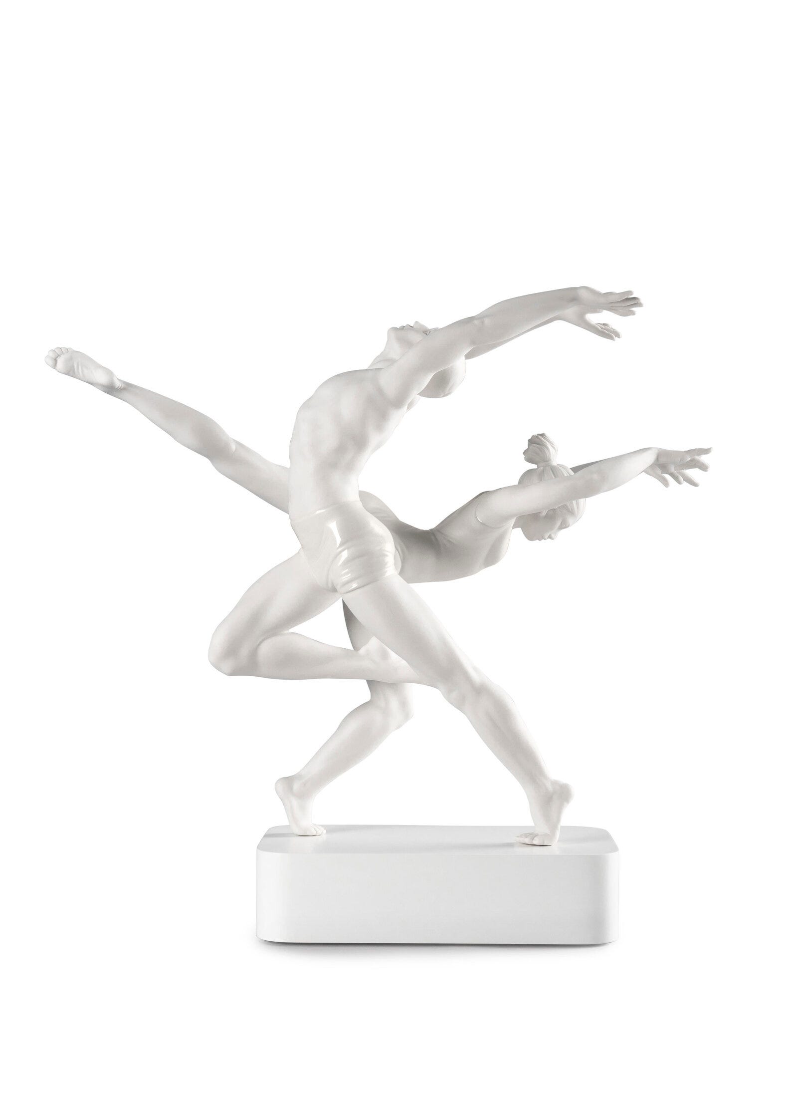 Figurina L'arte dei ballerini in movimento