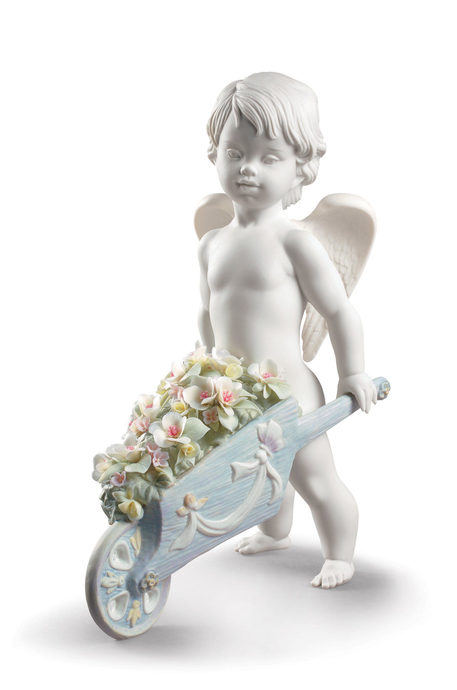 Celestial Flowers Angel Figurine
