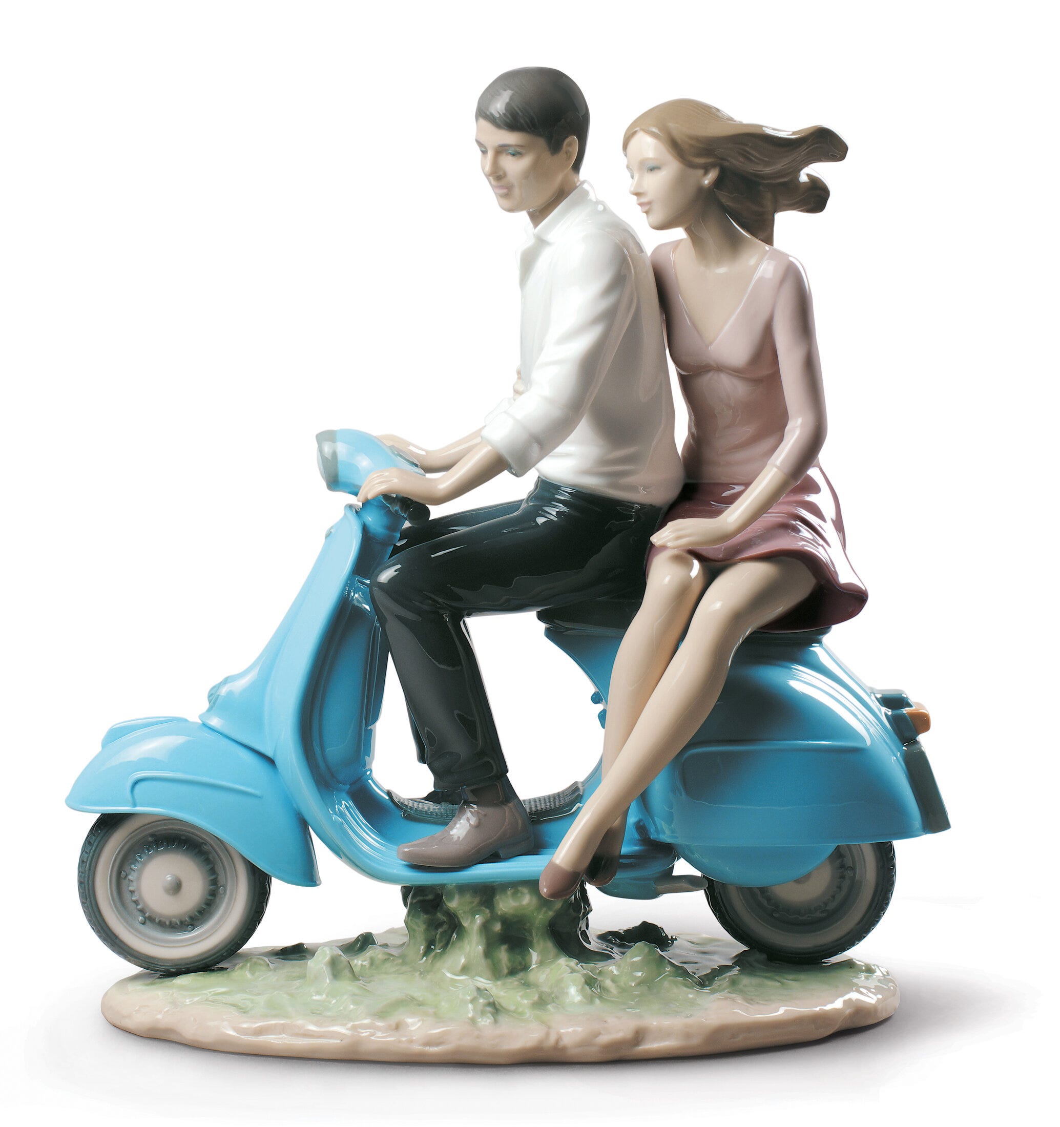 Riding with You Couple Figurine