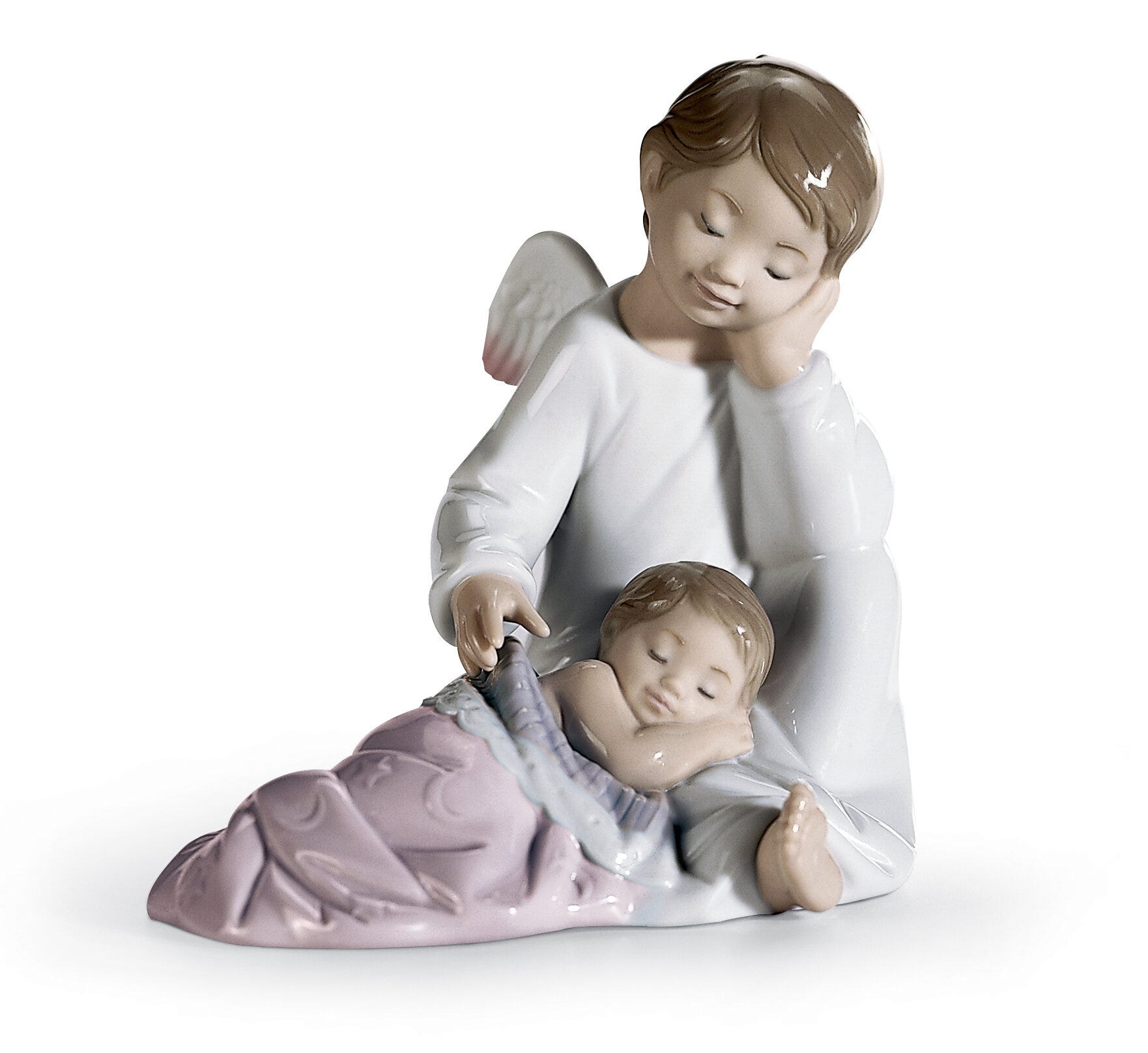 Figurina rosa Il mio angelo custode