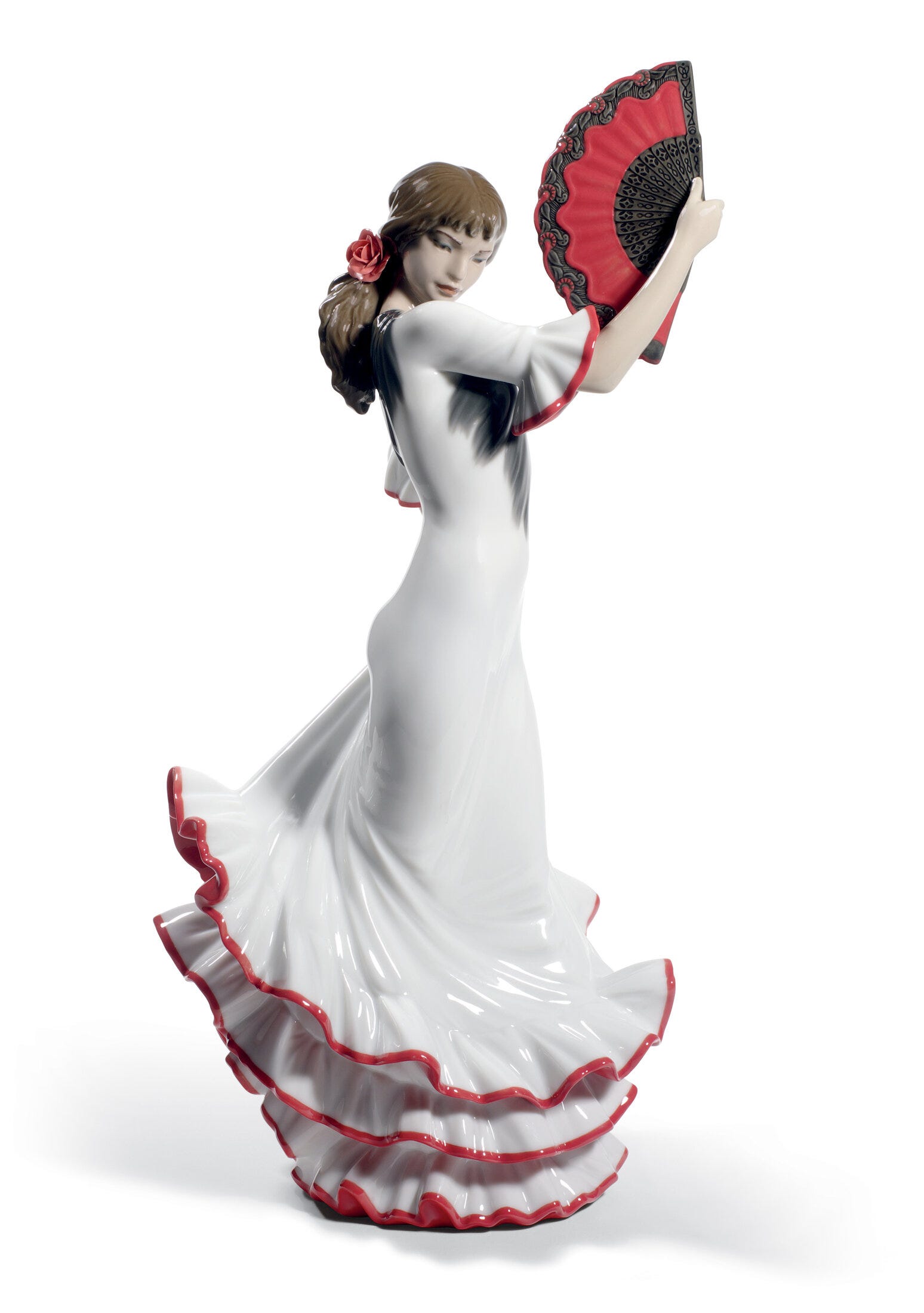 Figurina Donna Passione e Anima Flamenco. 60° Anniversario. Rosso