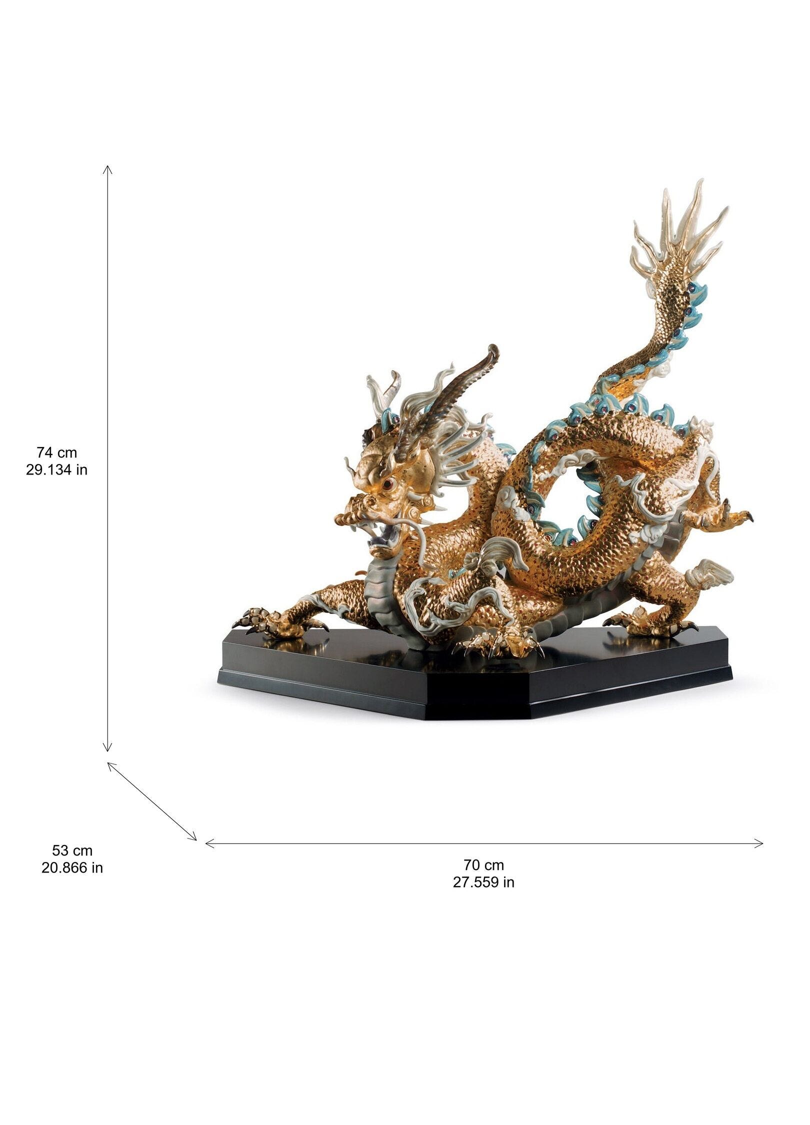 臥龍(Gold) =Limited Edition= | リヤドロ公式オンライン