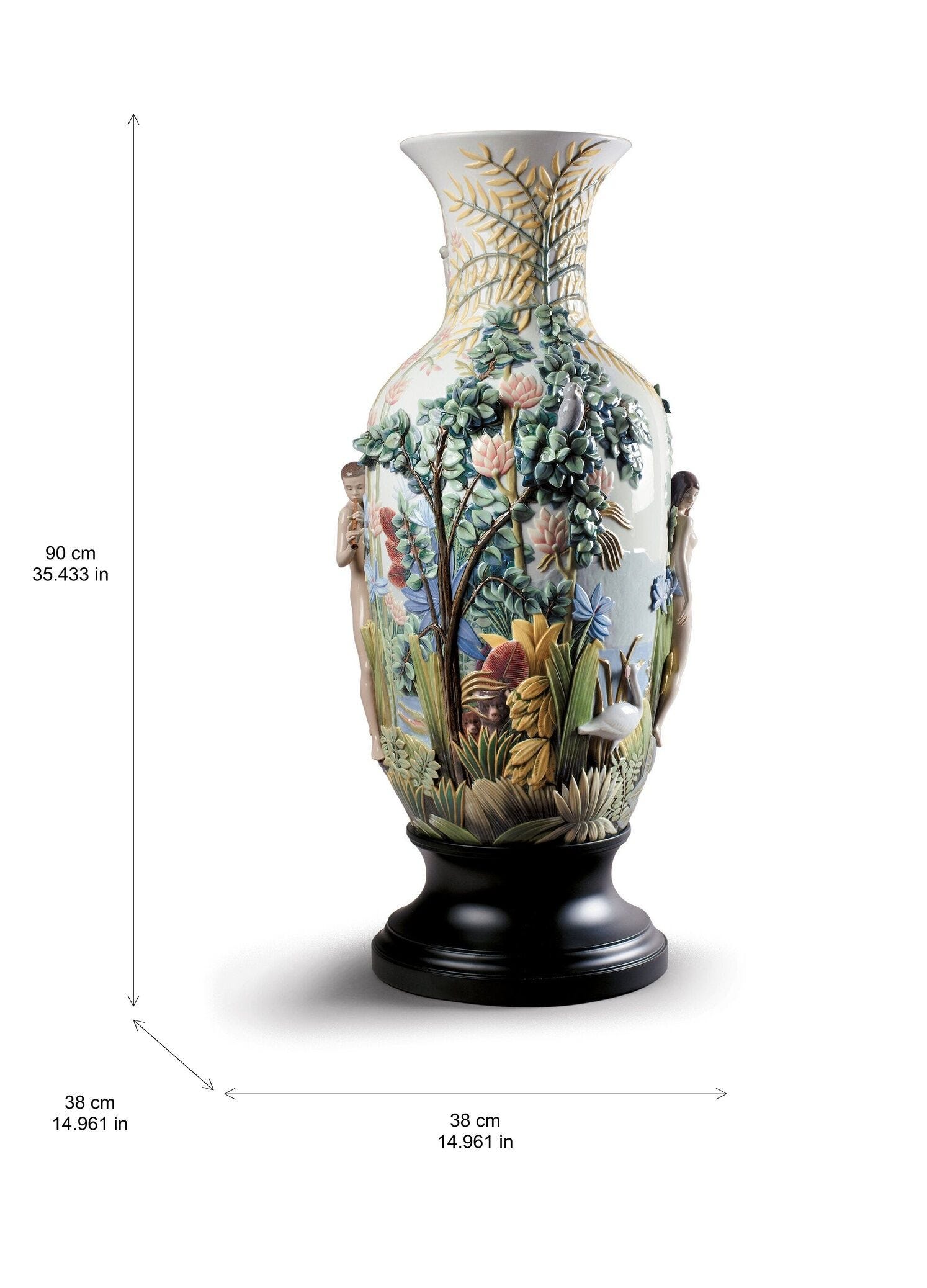 Paradise Vase Sculpture. Limited Edition | Lladró® USA