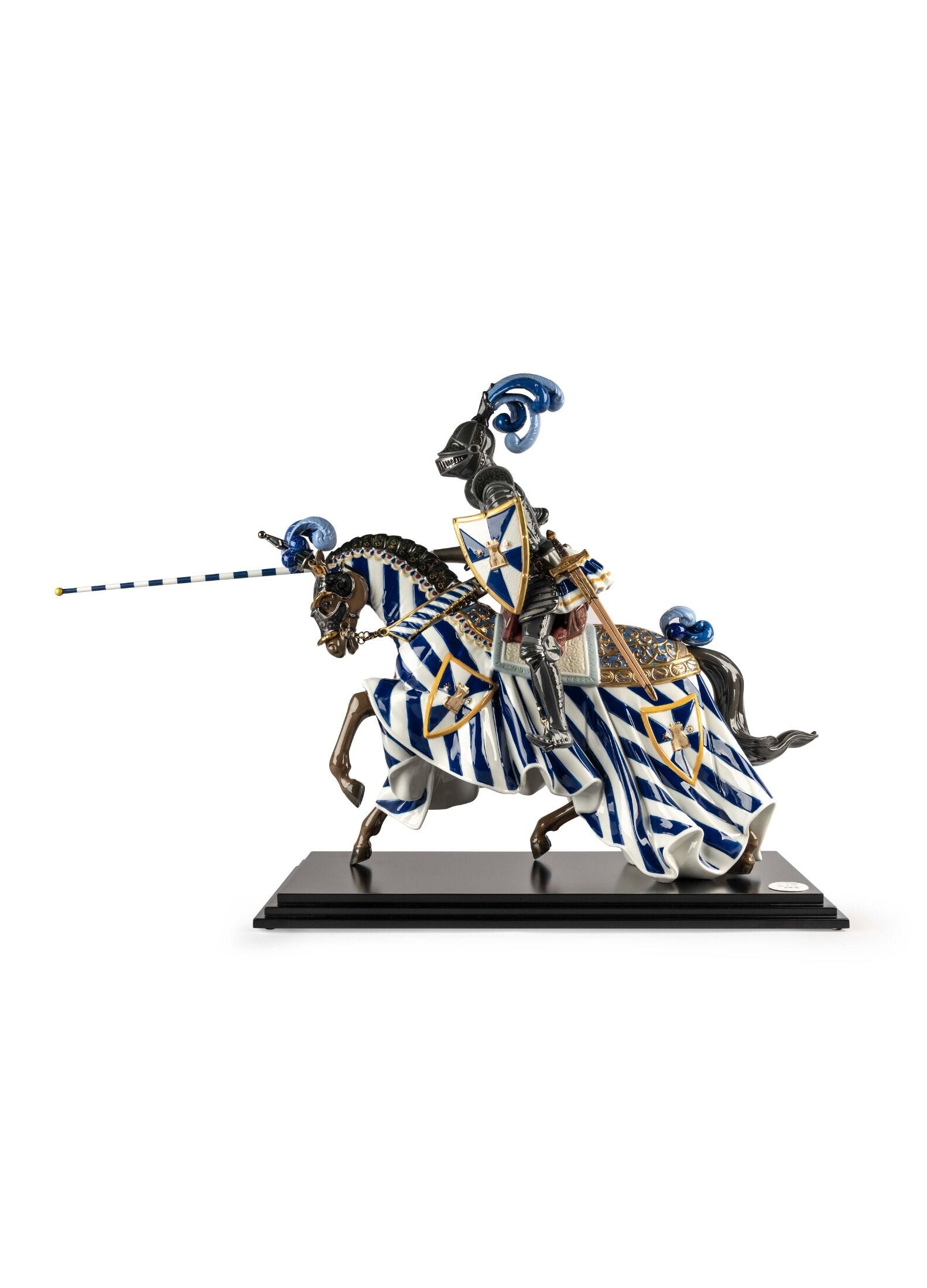 【稀少レア】双頭の馬とローマの兵士★オブジェ★展示品【特価★現品限り★送料無料】 中世の騎士 =Limited Edition= | リヤドロ公式オンライン