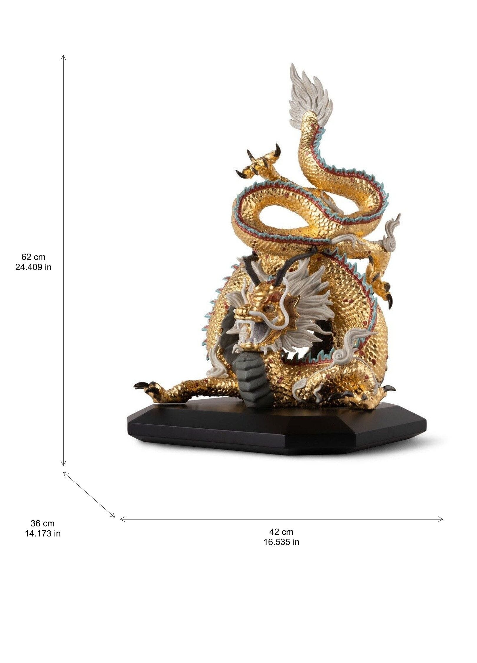 Protective Dragon (Golden) - Special Edition | リヤドロ公式オンライン