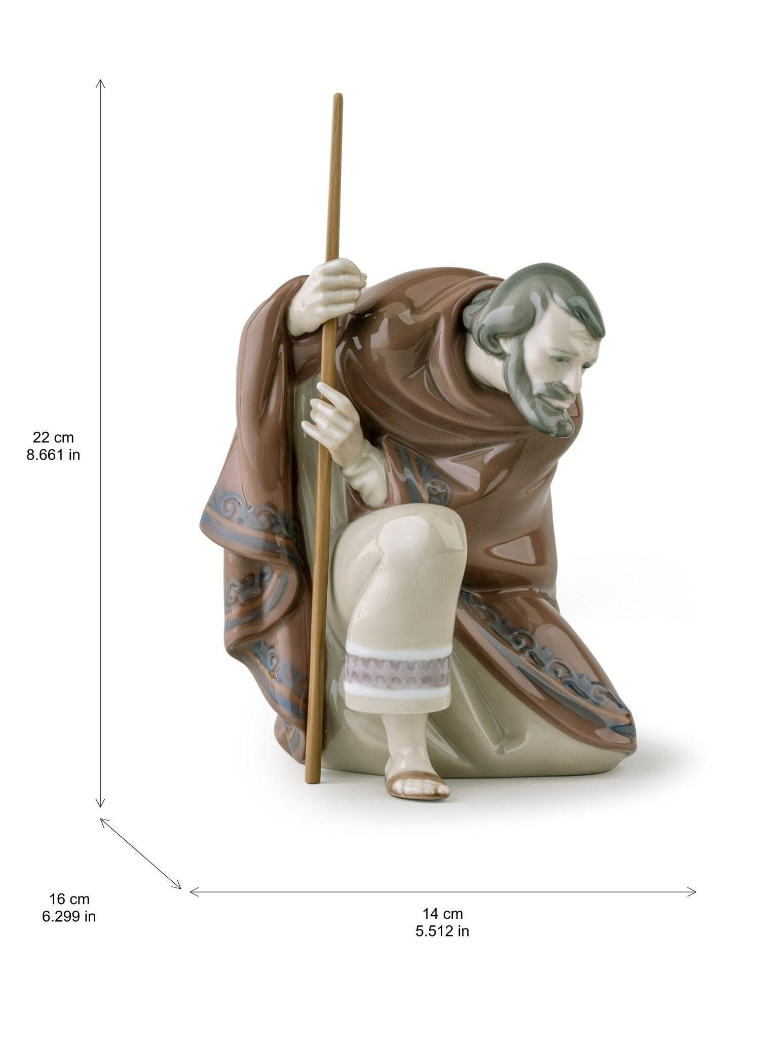 Saint Joseph Nativity Figurine-II | Lladró® USA