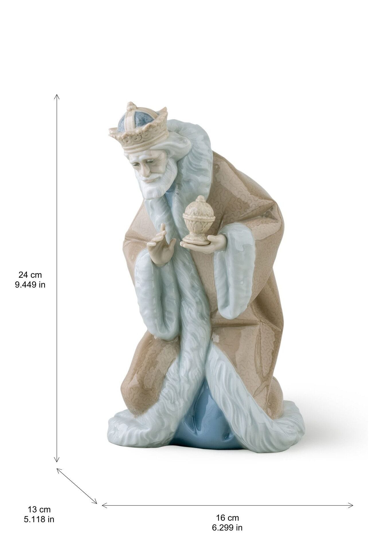 King Melchior Nativity Figurine-II | Lladró® USA