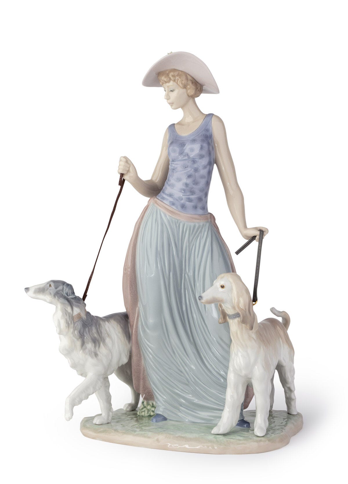 LLADRO リヤドロ 優雅な散歩のひととき 5802 フィギュリン 陶器 LLADRO リヤドロ 優雅な散歩のひととき 5802 フィギュリン 陶器