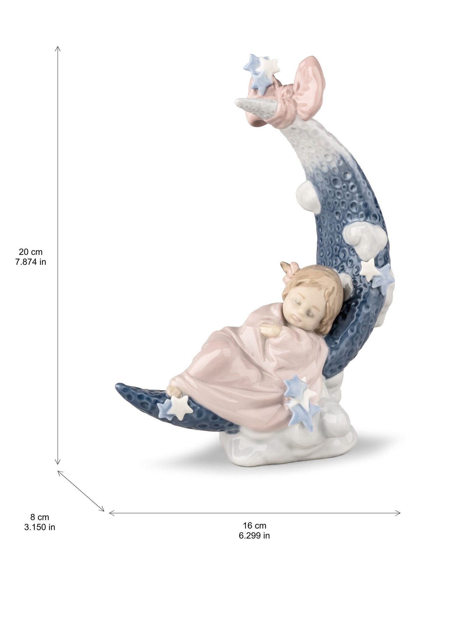 Heavens' LullaBy Girl Figurine | Lladró® USA