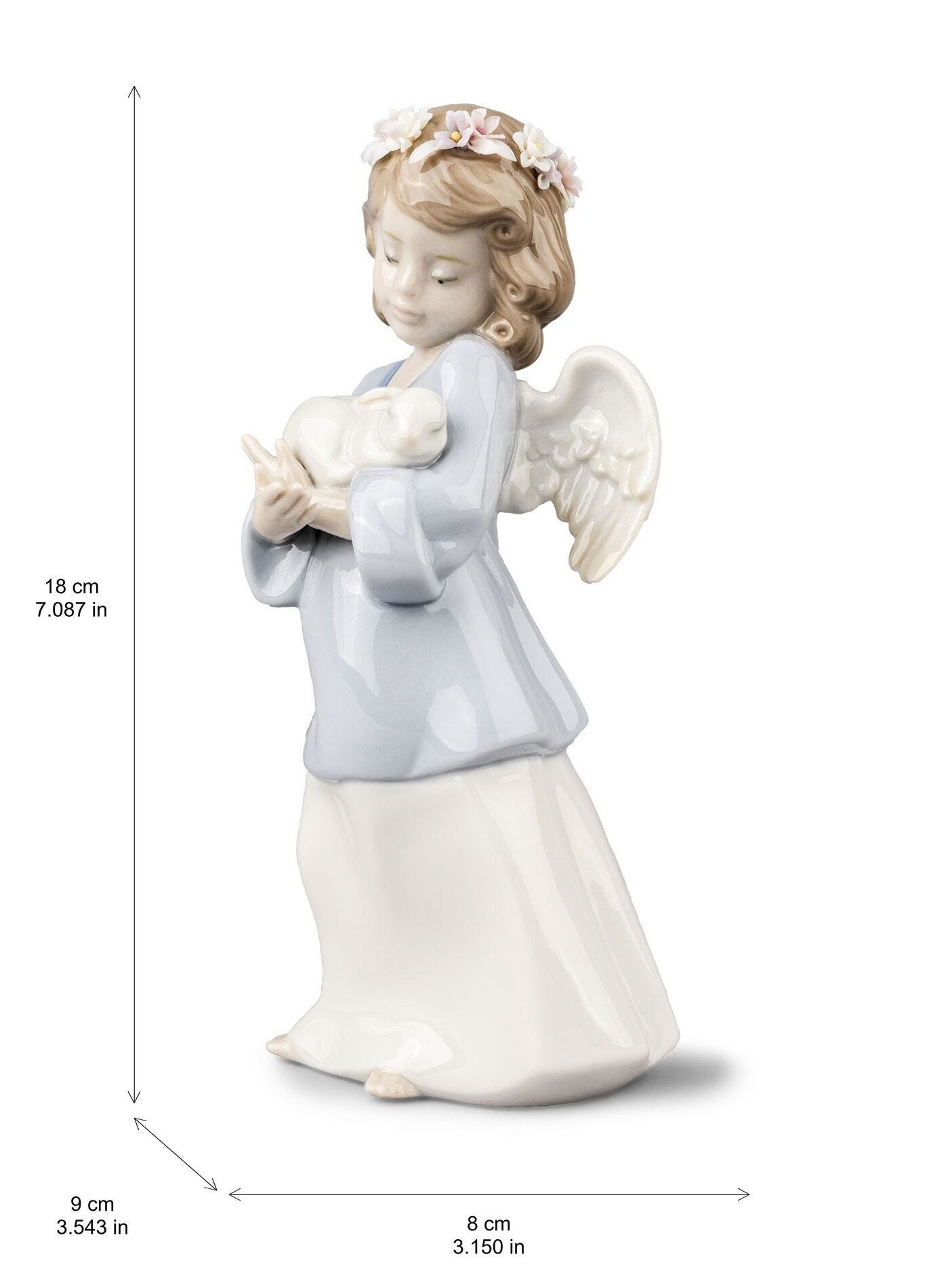 Heavenly Love Angel Figurine | Lladró® USA