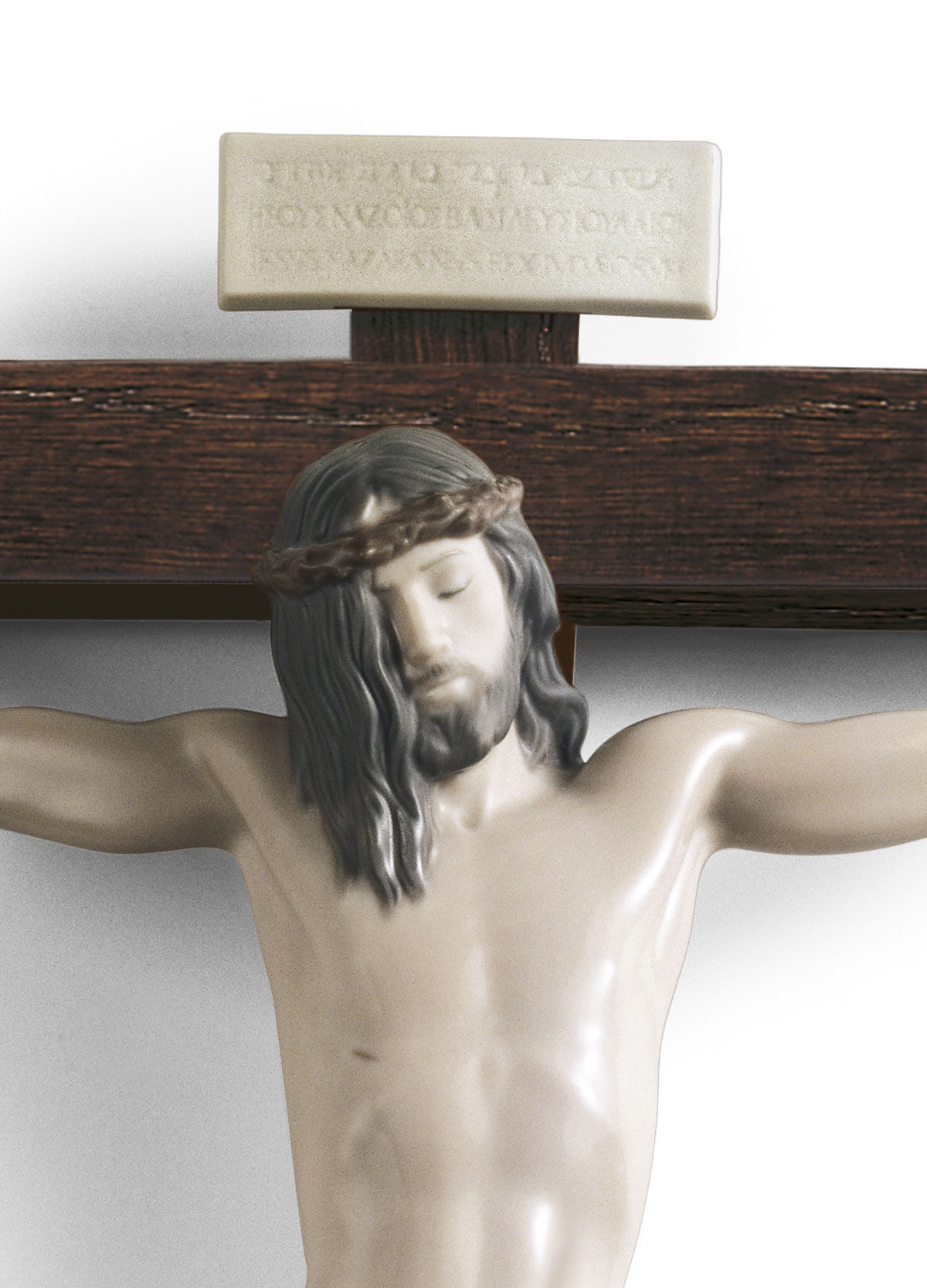 Our Saviour Crucifix Figurine Wall Art | Lladró® USA