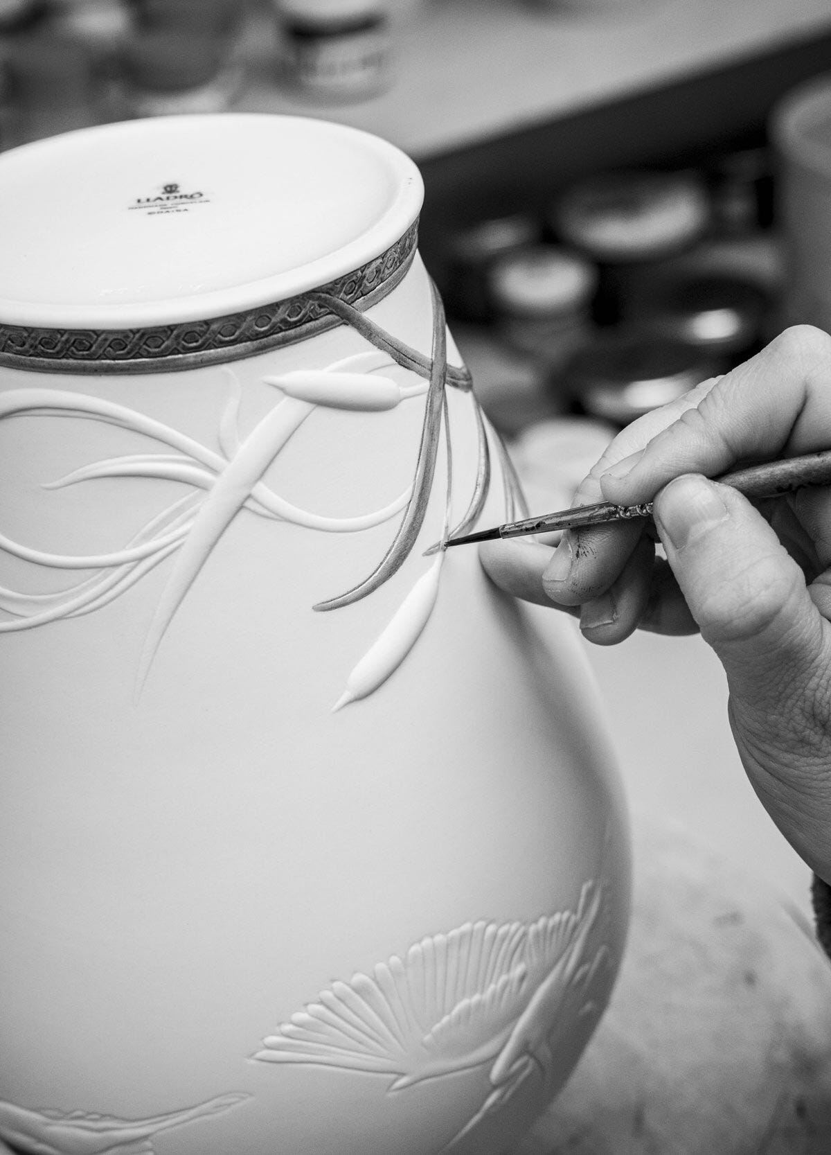 LLADRO リヤドロ サギの王国 花瓶 花器 Re-Deco 共箱 LLADRO リヤドロ サギの王国 花瓶 花器 Re-Deco 共箱 - メルカリ
