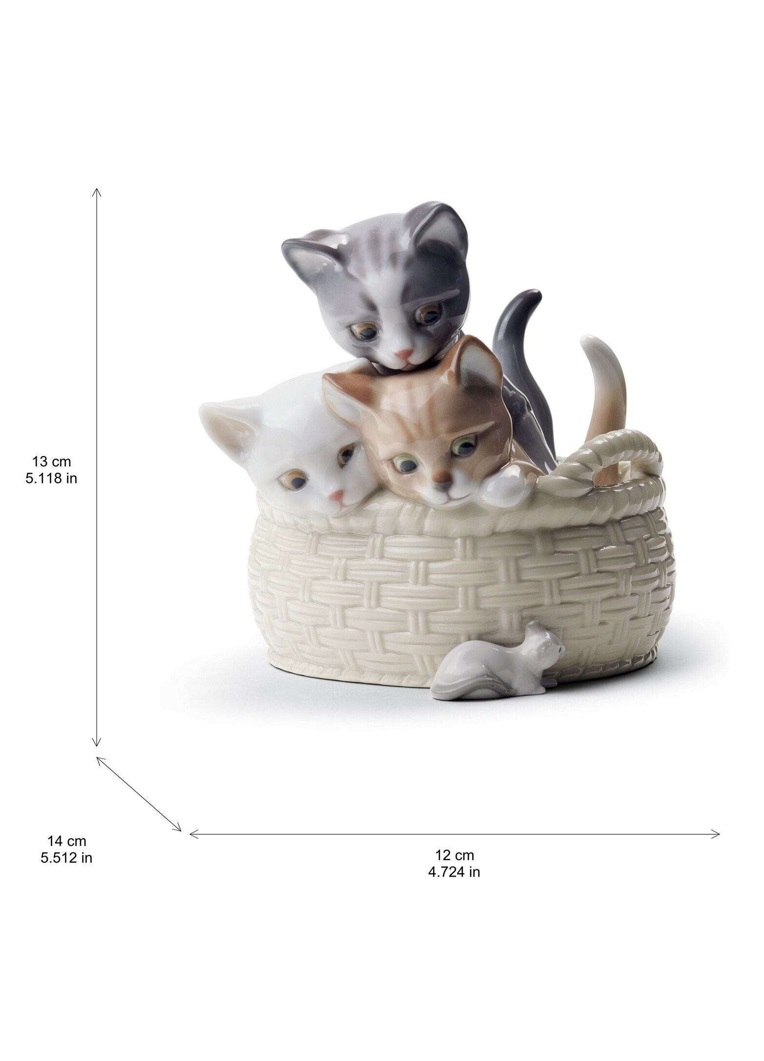 Curious Kittens Figurine | Lladró® USA