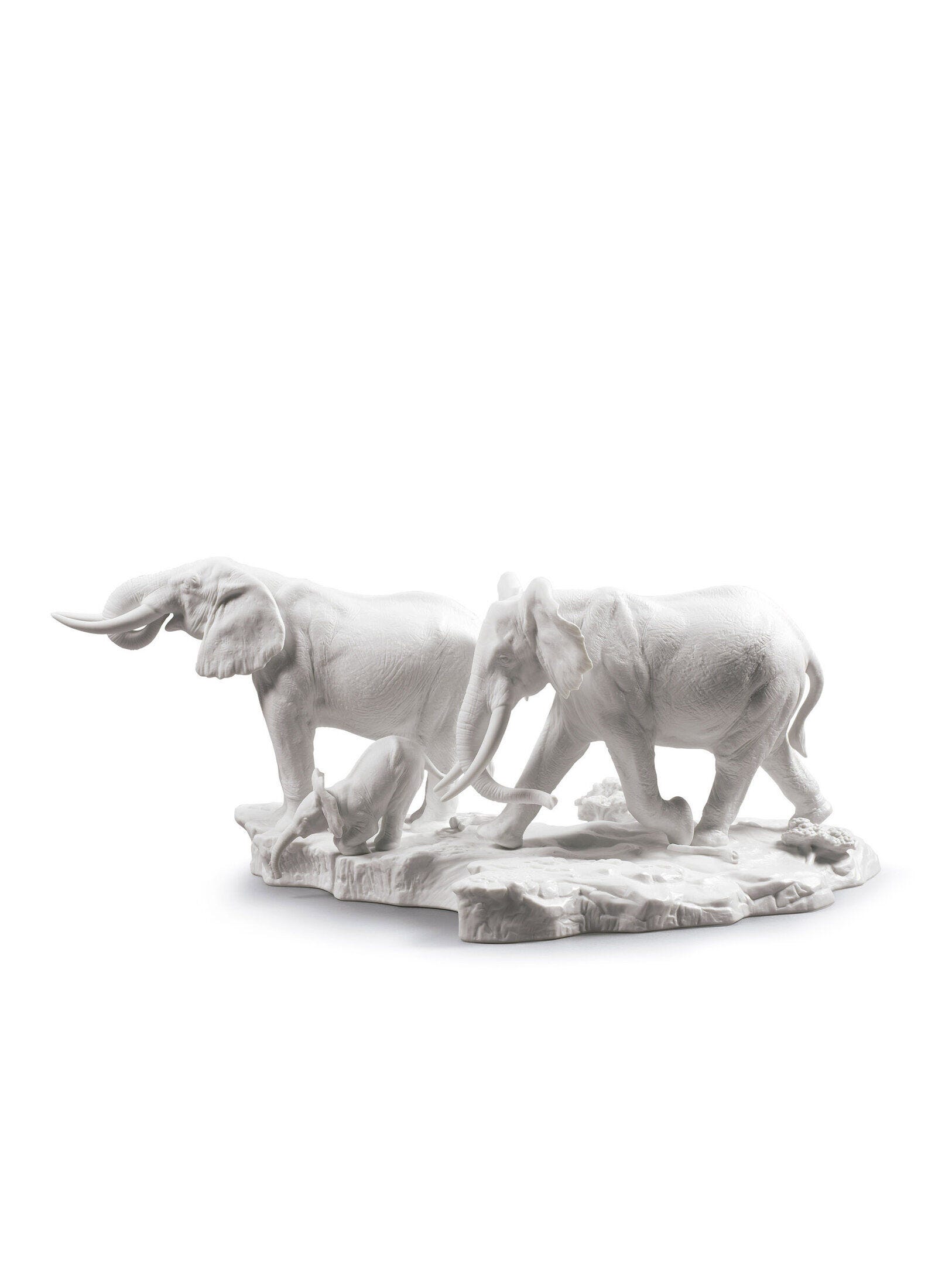 トウカムリL 白 無垢 ホワイト 弁財天 インテリア 骨董 アフリカ 郷土品 イーグル (White-Copper) | リヤドロ公式オンライン