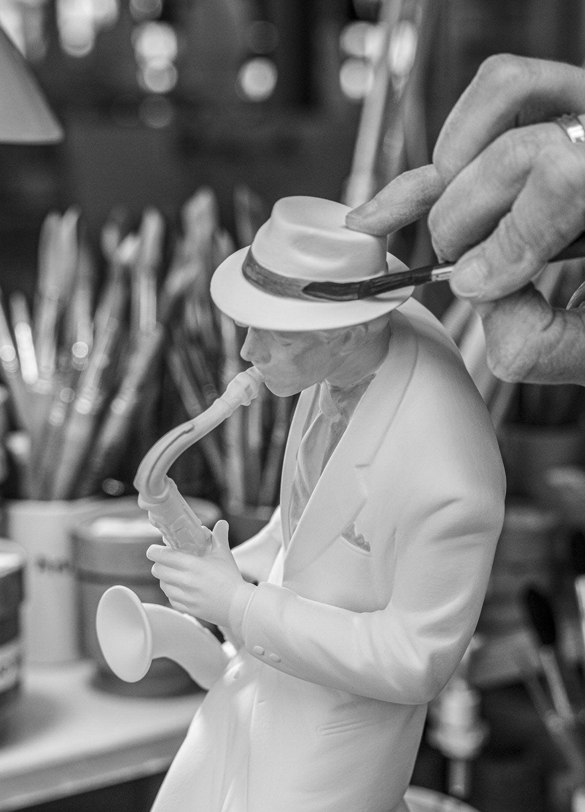 Jazz Saxophonist Figurine | Lladró® USA