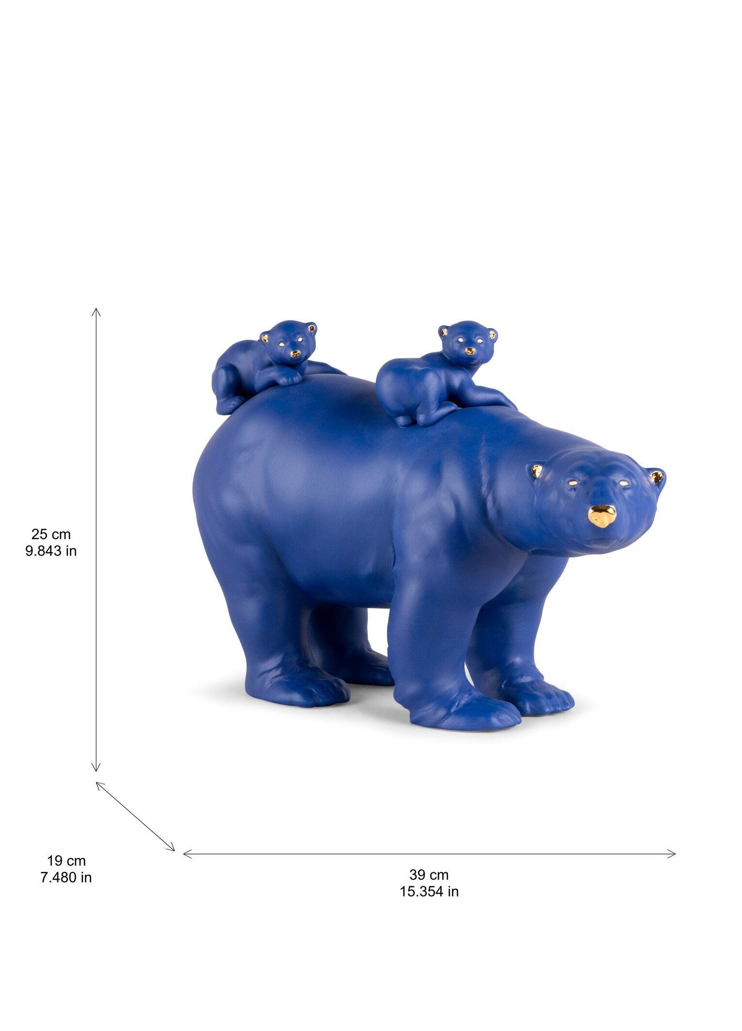シロクマ(Bold Blue) =Limited Edition= | リヤドロ公式オンライン