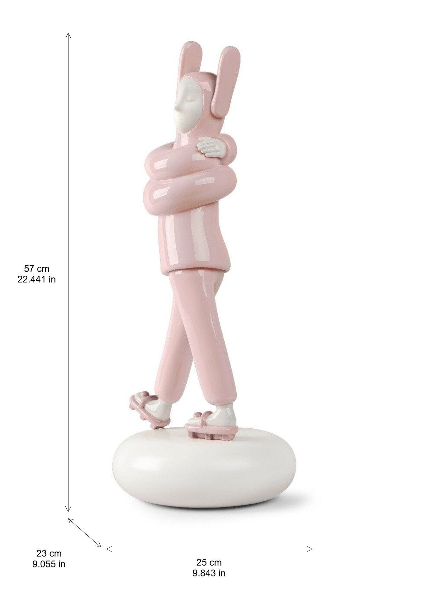Embraced (Pink) Sculpture | Lladró® USA