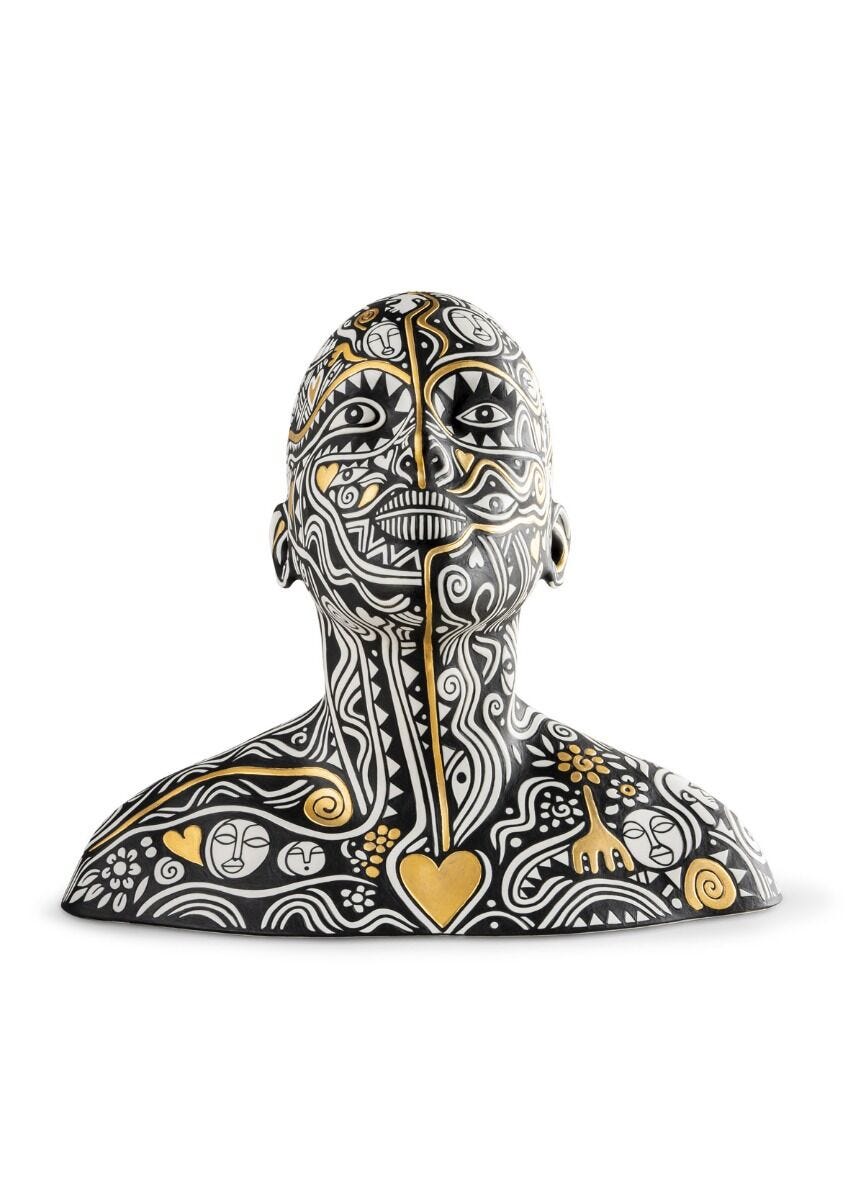 The Dreamer by Laolu - bust Sculpture. Limited Edition
