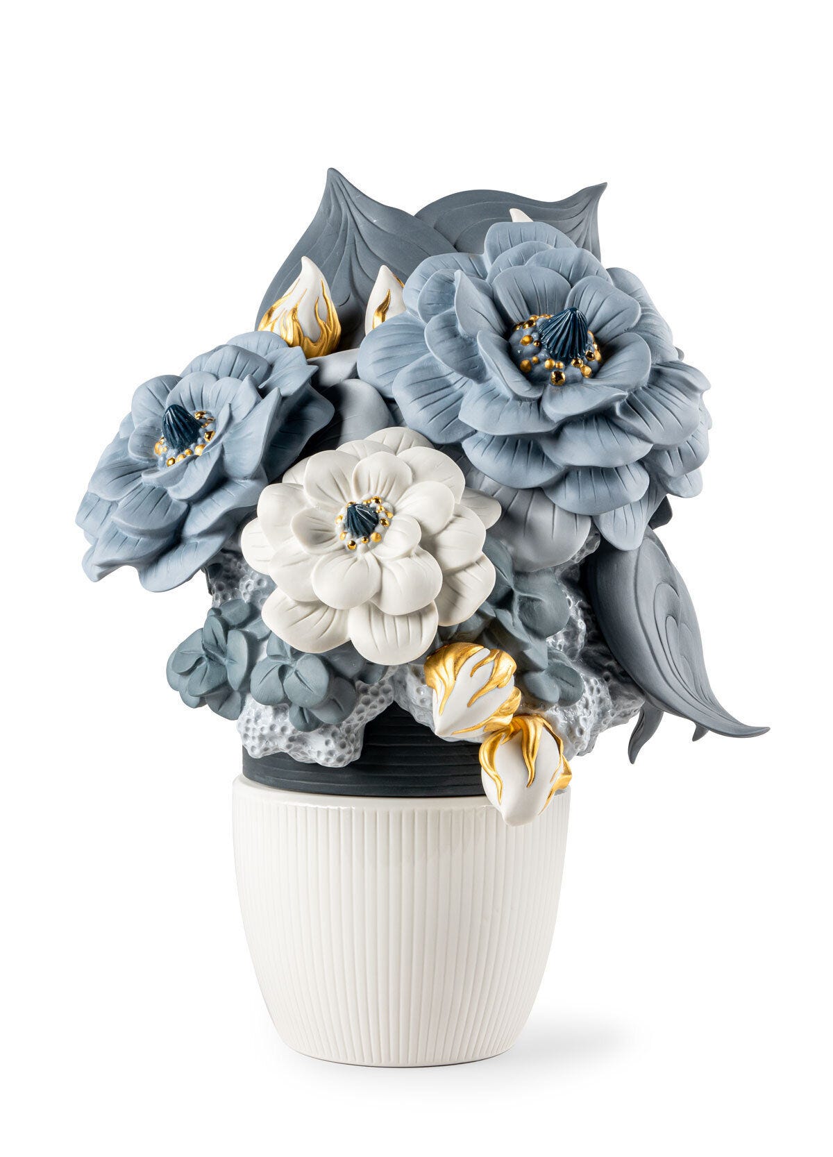魅力の ベース （花/Blue） - Lladro-Japan その他