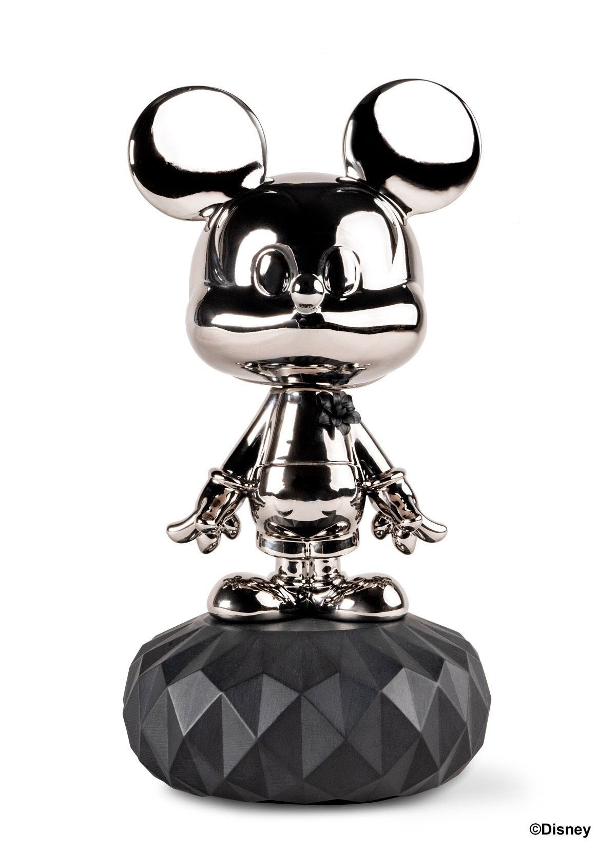 Mickey Mouse Platinum Sculpture | リヤドロ公式オンライン