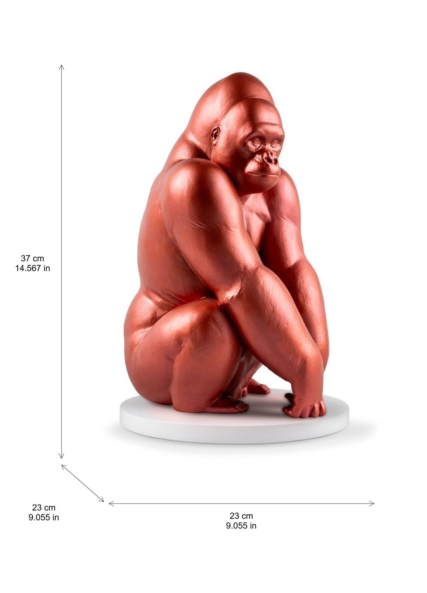 ゴリラ (Metallic Red) =Limited Edition= | リヤドロ公式オンライン