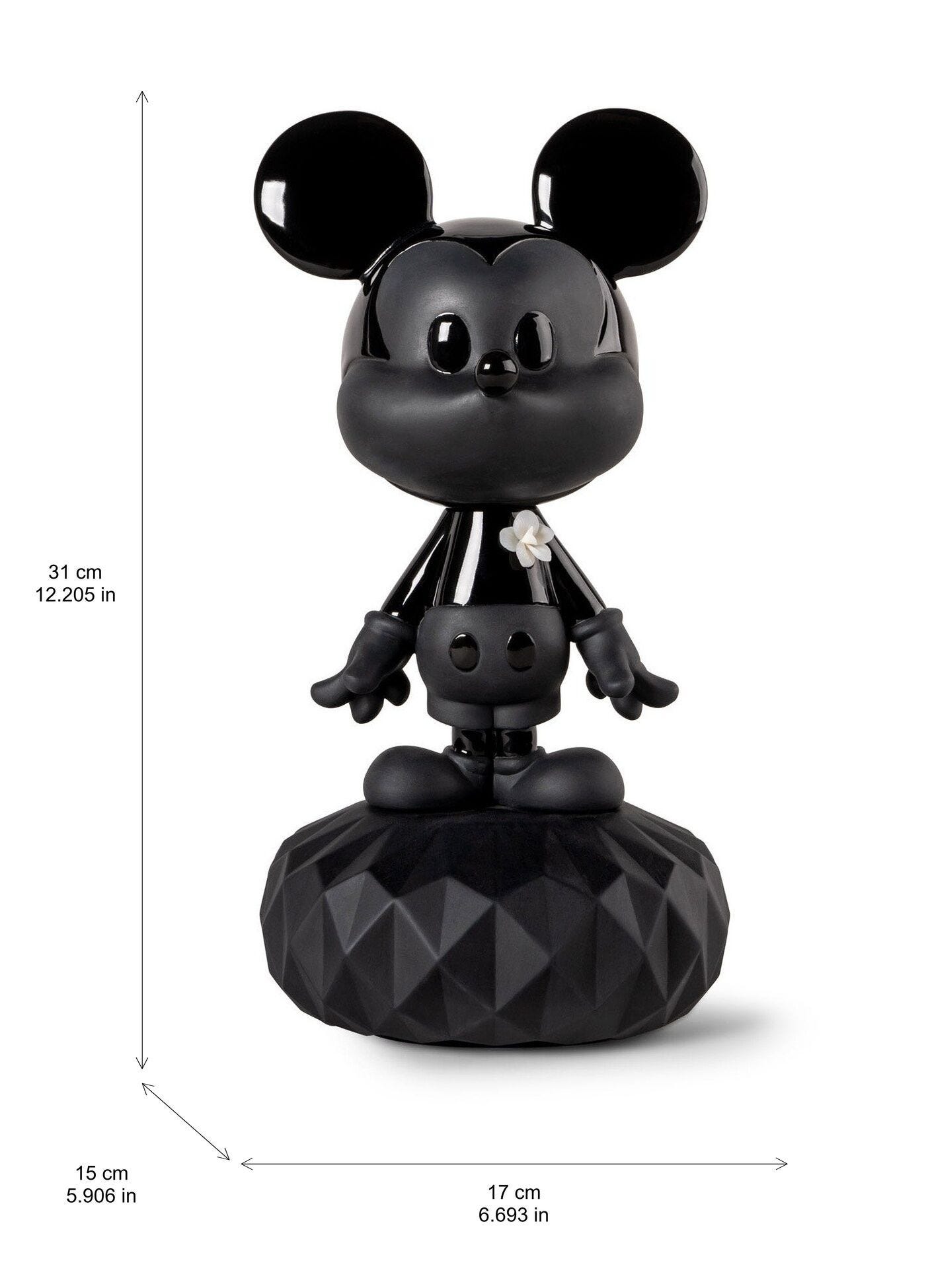 ミッキーマウス™ (Total Black) | リヤドロ公式オンライン