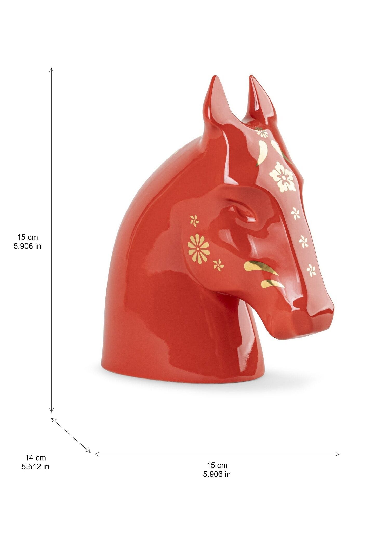 The Horse（Red-Gold） | リヤドロ公式オンライン