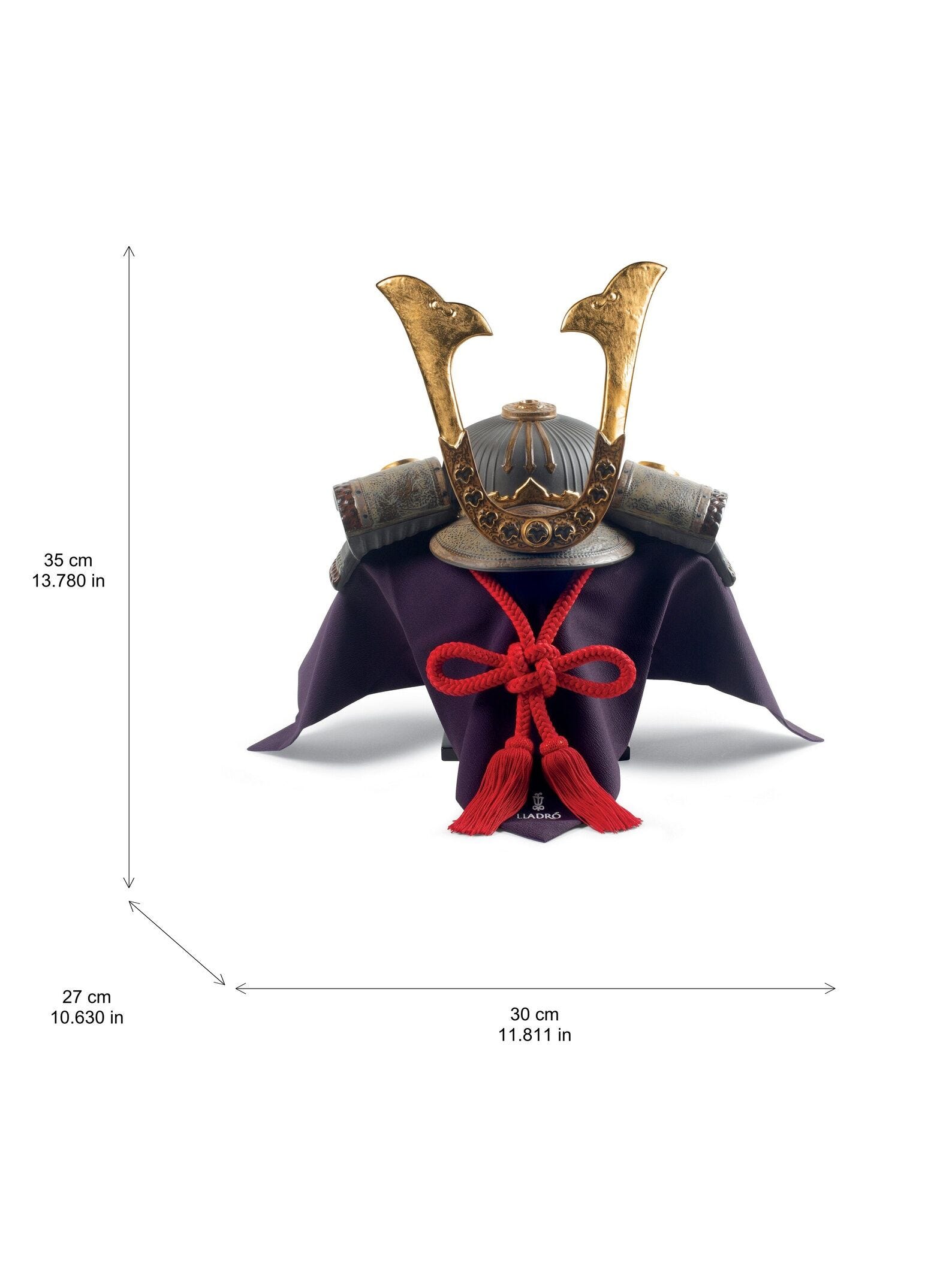 世界限定制作3500体❗️リヤドロ 兜 01013041 五月人形・兜平飾り 兜 =Limited Edition= | リヤドロ公式オンライン