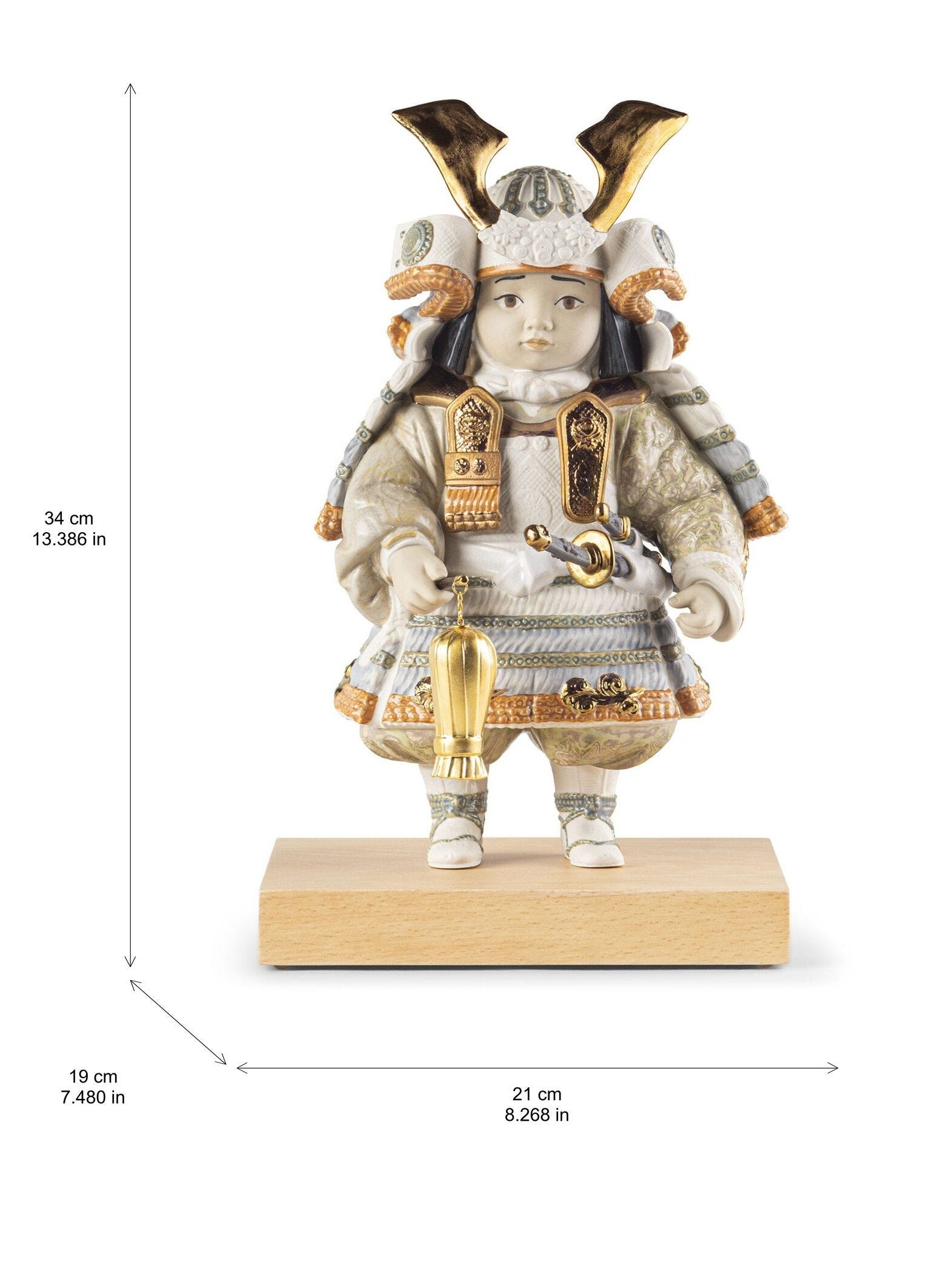 Warrior boy Sculpture. Copper. Limited Edition | Lladró® Europe