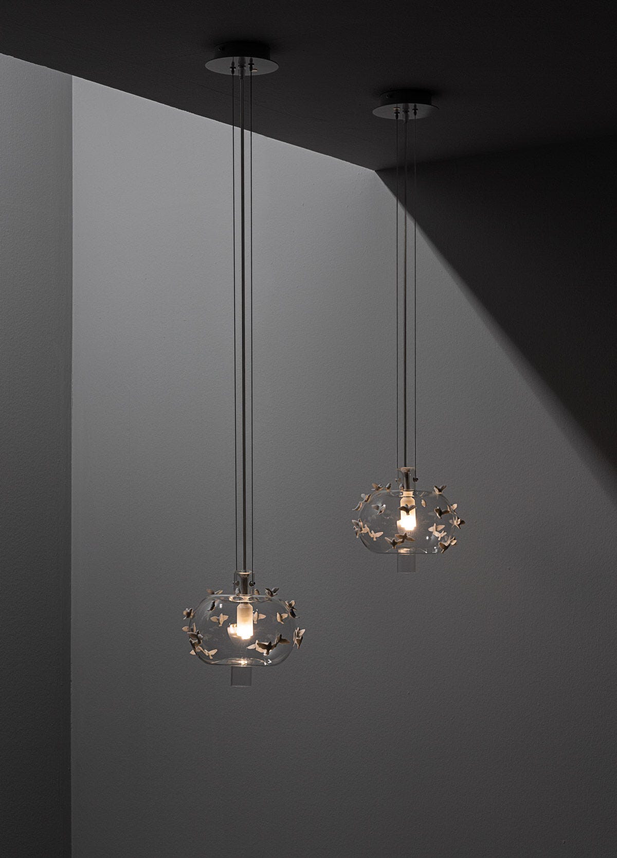 Freeze Frame Birds Ceiling Lamp | Lladró® USA