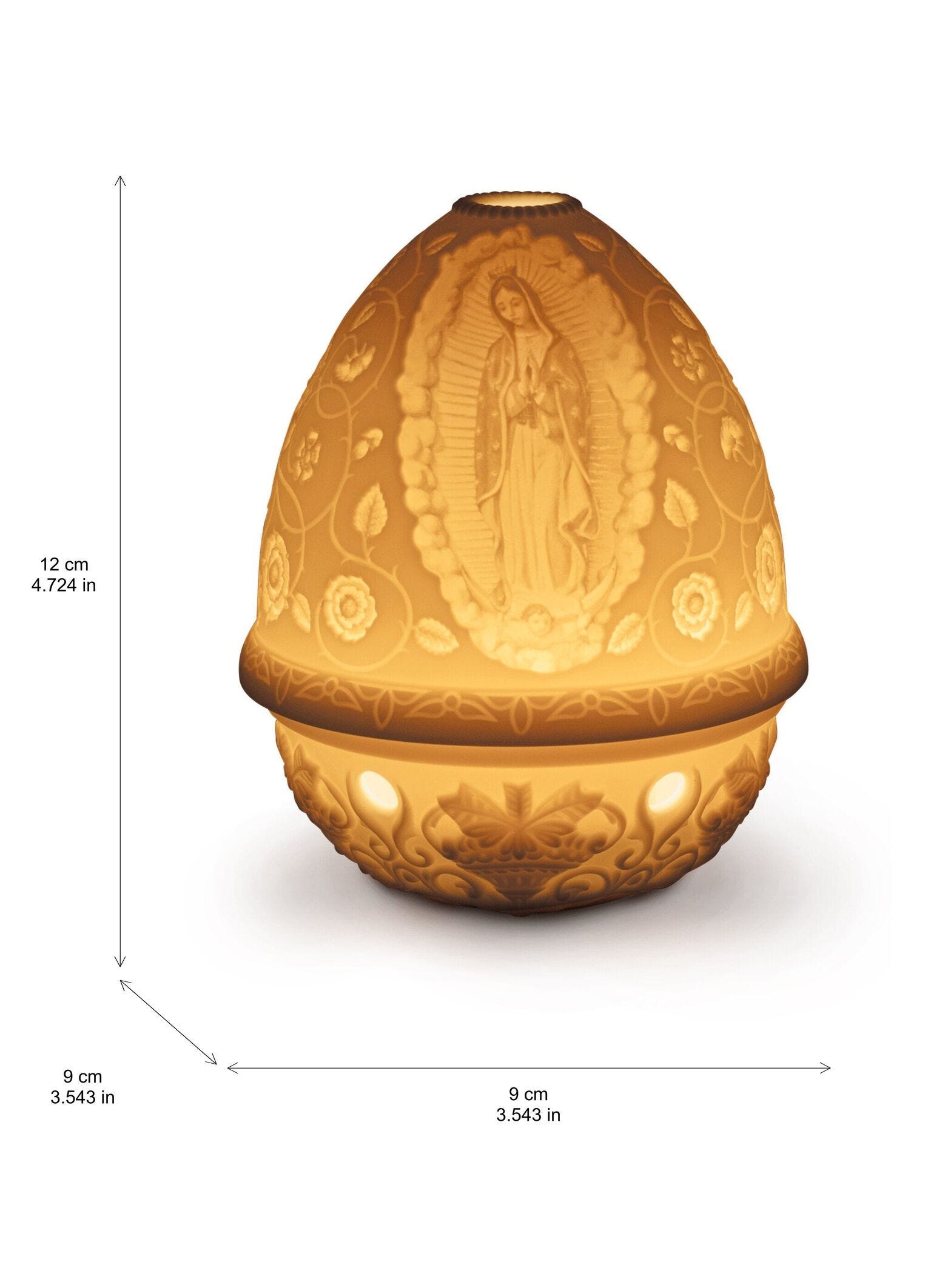 Our Lady of Guadalupe Lithophane | Lladró® USA