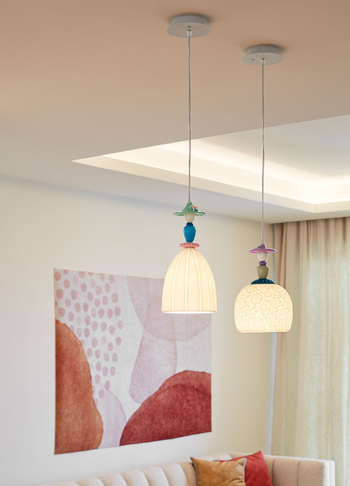 Mademoiselle Daniela Ceiling Lamp | Lladró® USA