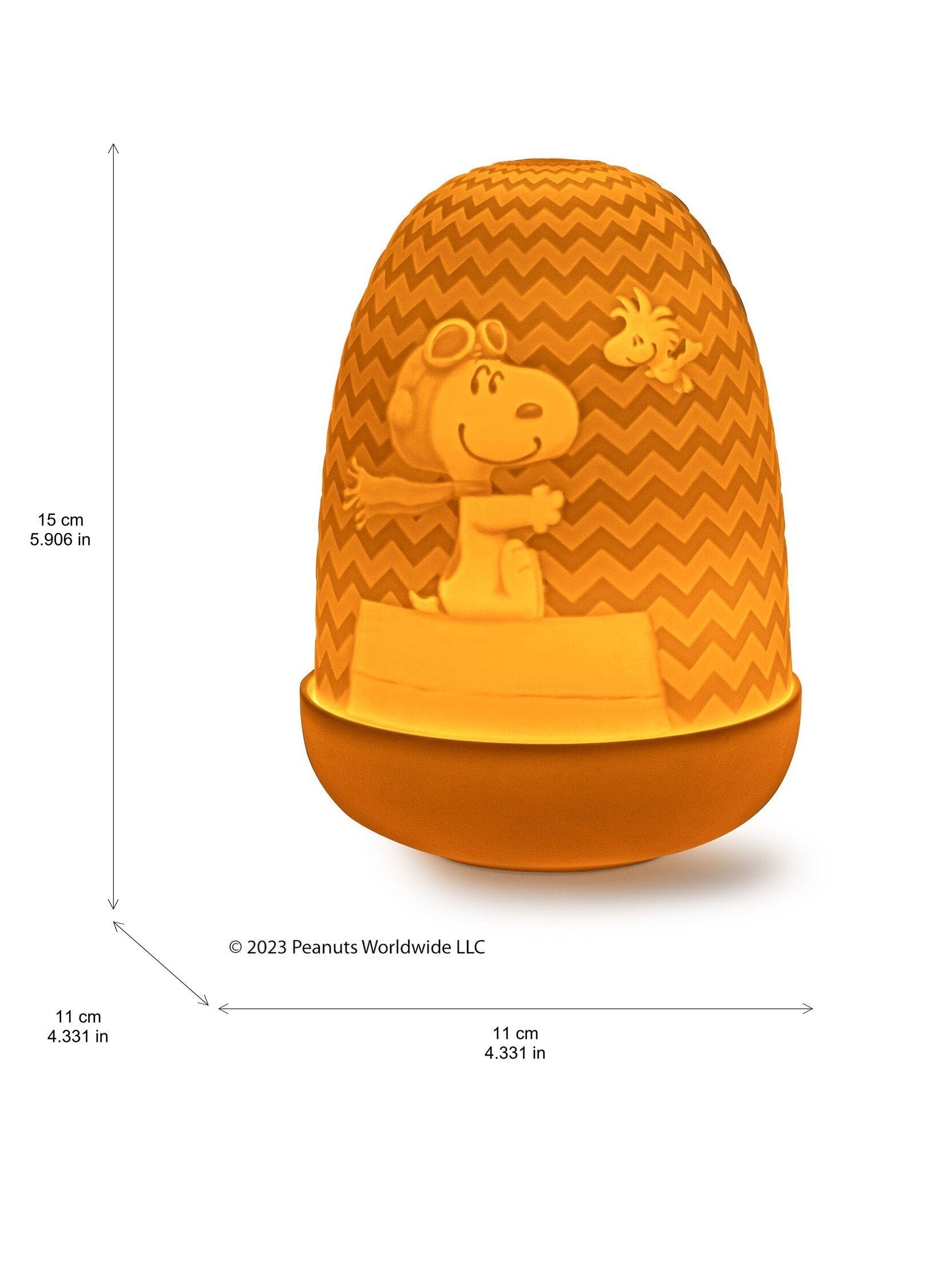 Lámpara de mesa Snoopy™ Dome | Lladró® España
