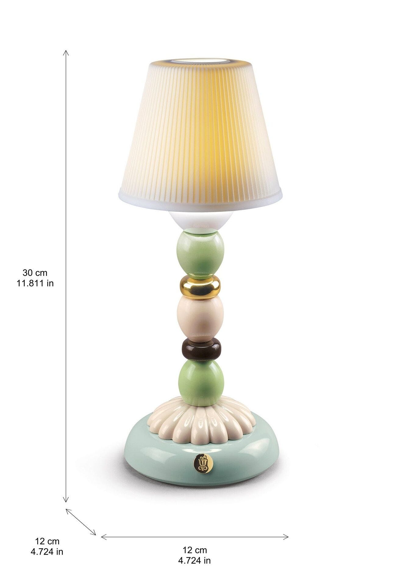 Palm Firefly wireless lamp. Golden fall | Lladró® USA